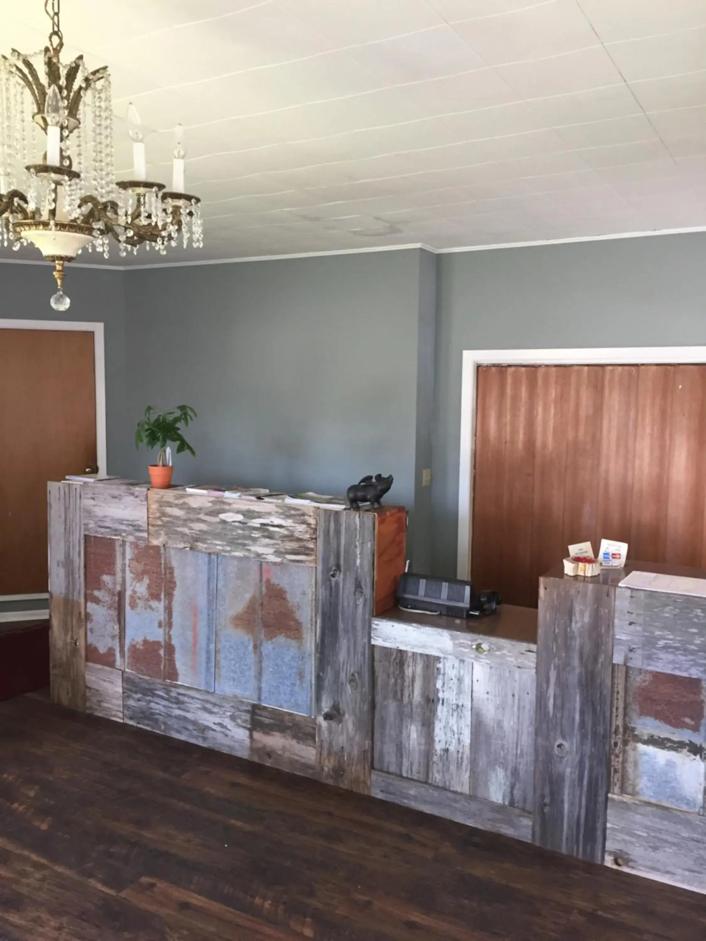 Lobby or reception in The Oak Motel Lobby or reception in The Oak Motel