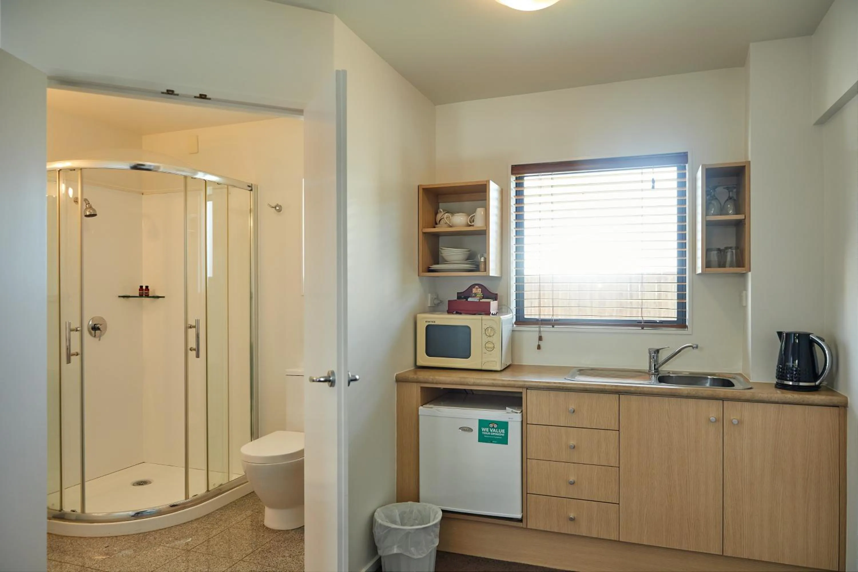 Bathroom in Kaikoura Quality Suites