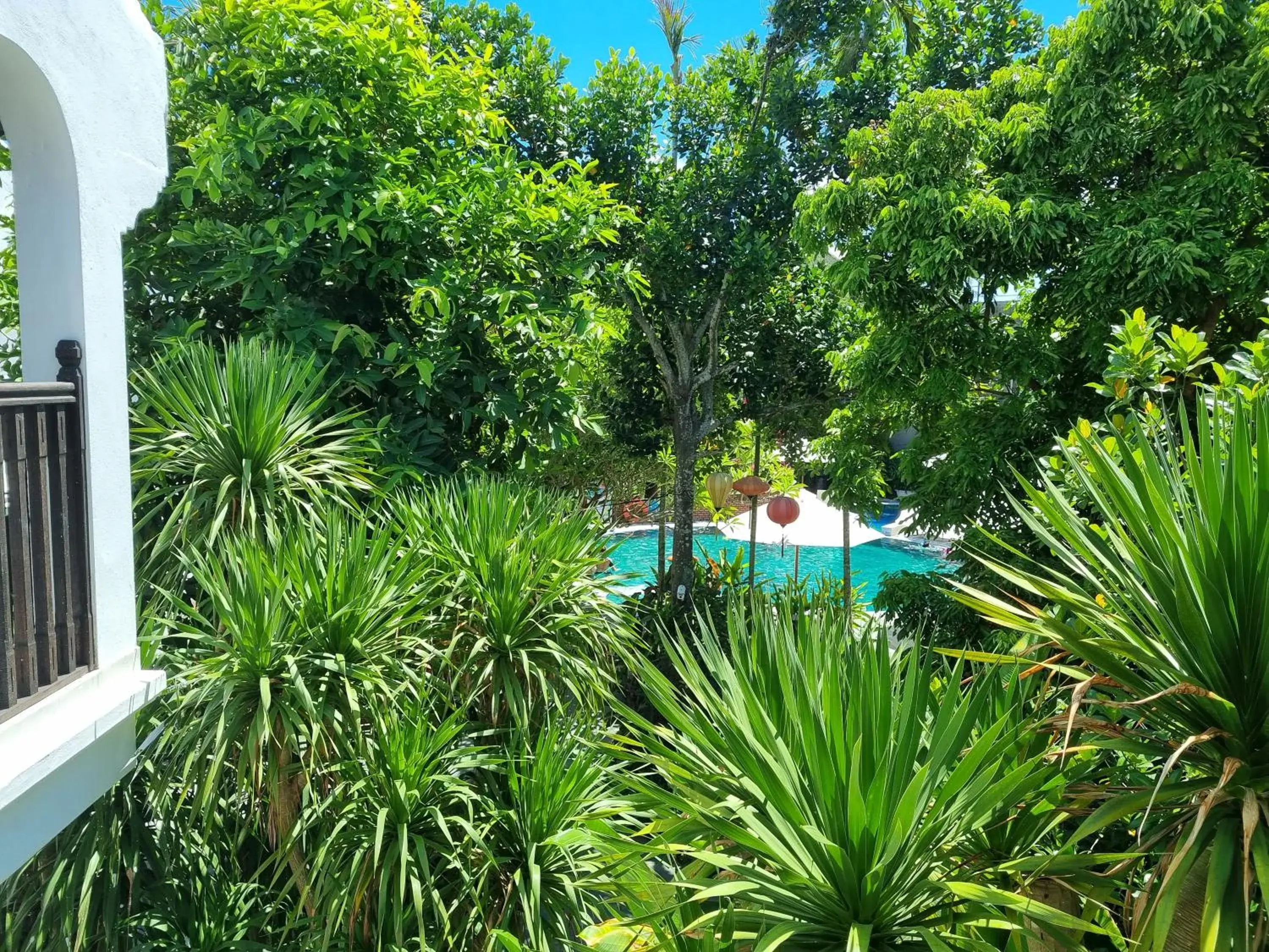 Garden view in Hoi An Ancient House Resort & Spa Garden view in Hoi An Ancient House Resort & Spa