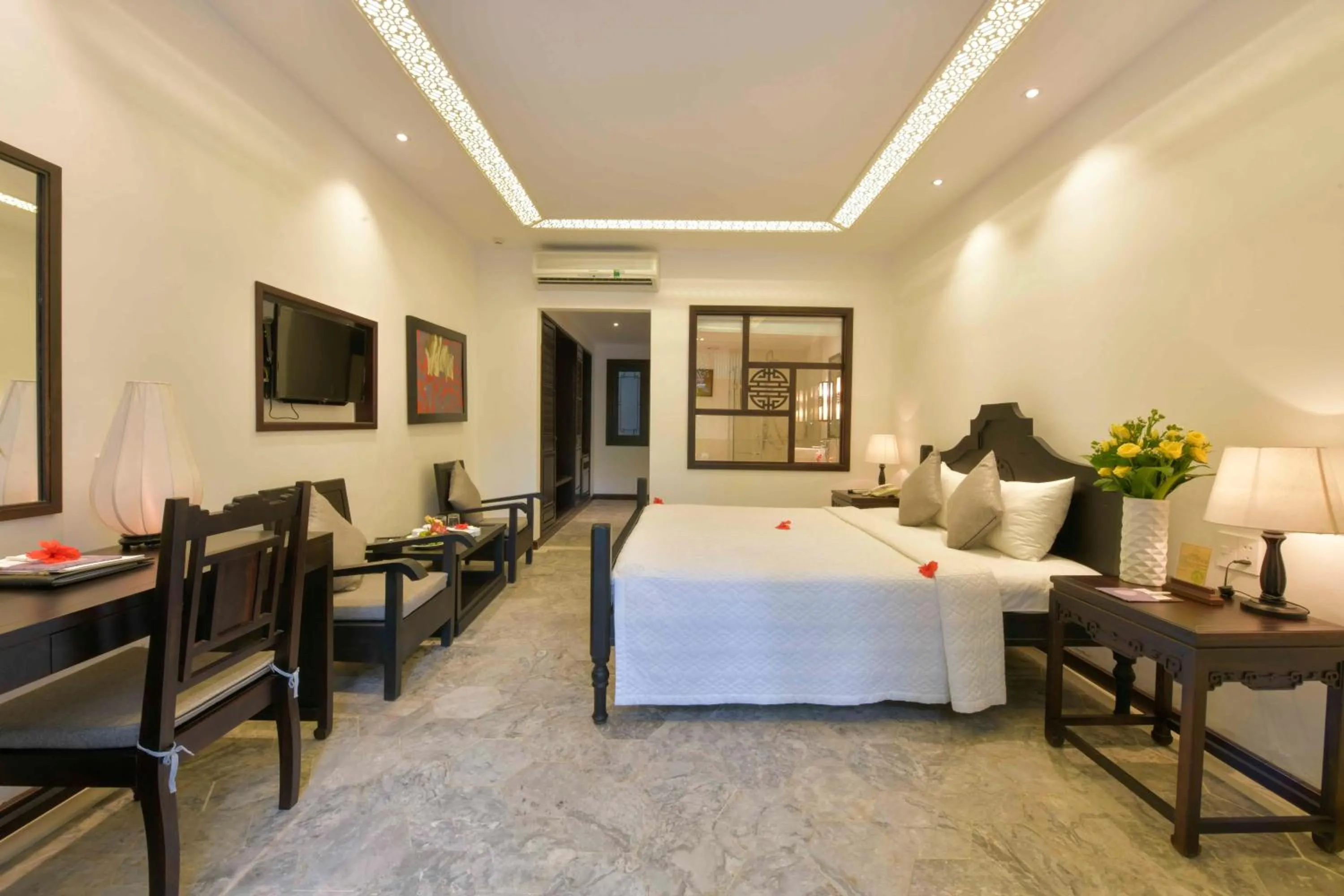 Photo of the whole room, Bed in Hoi An Ancient House Resort & Spa