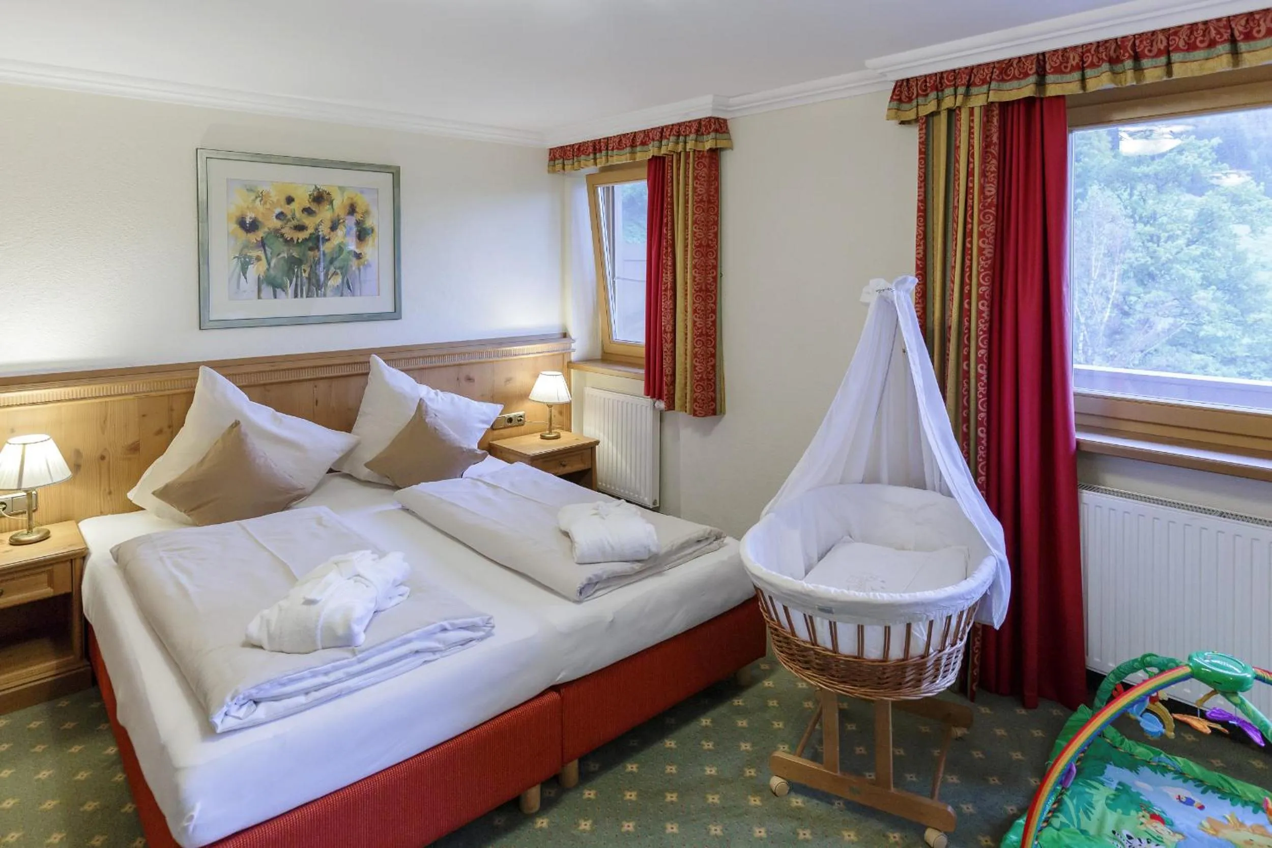 Bed in Hotel Babymio