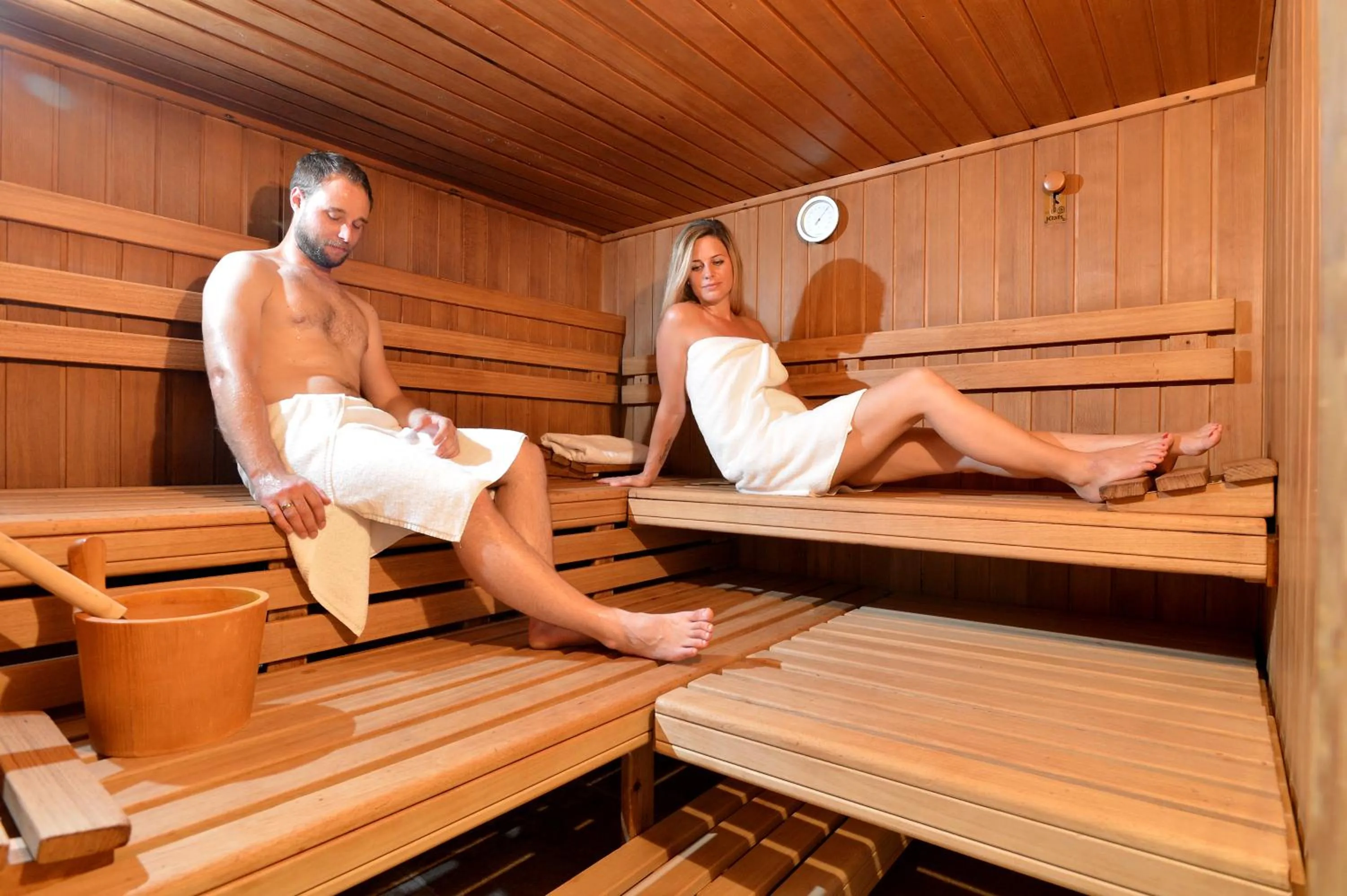 Sauna in Hotel Babymio