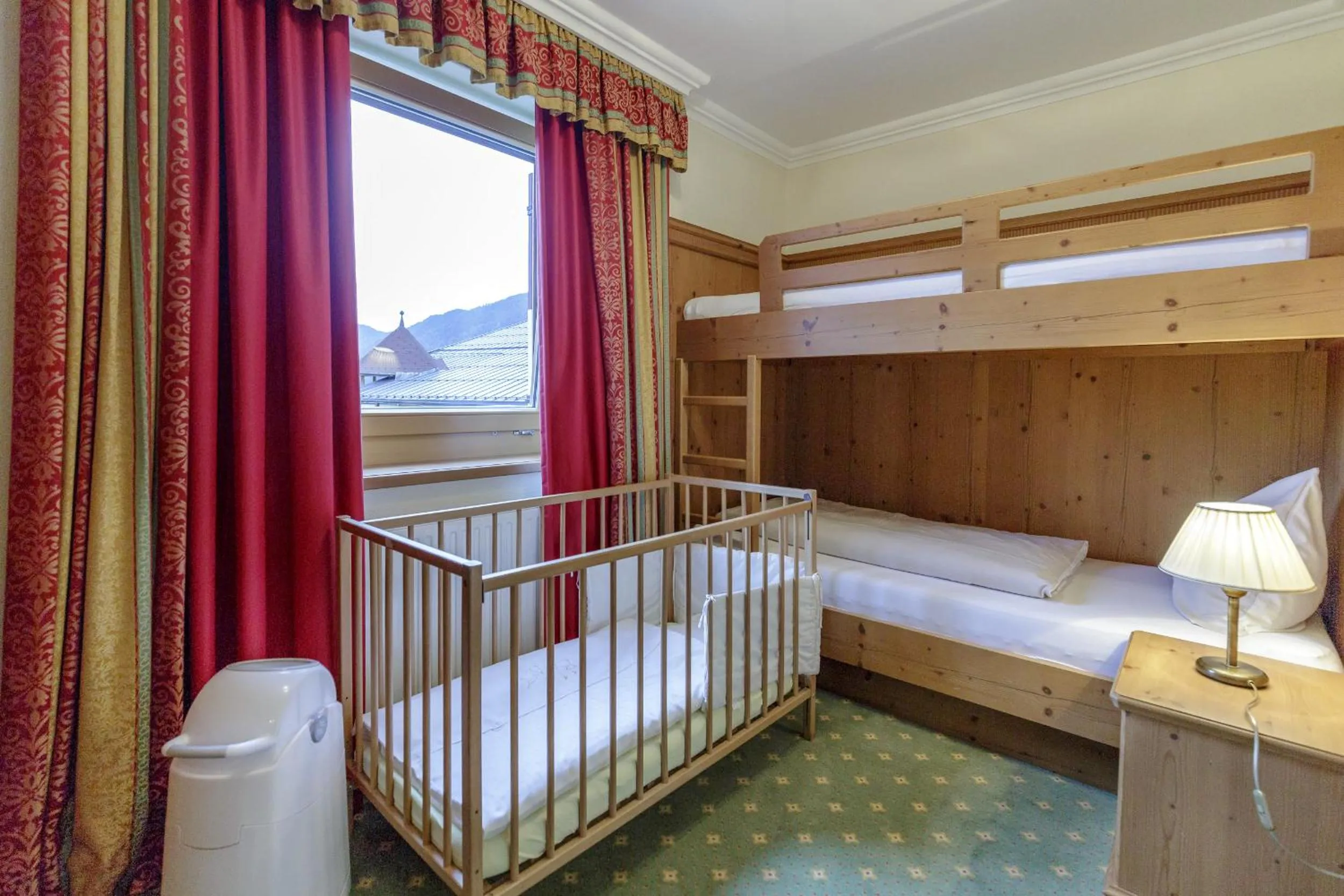 Bed in Hotel Babymio