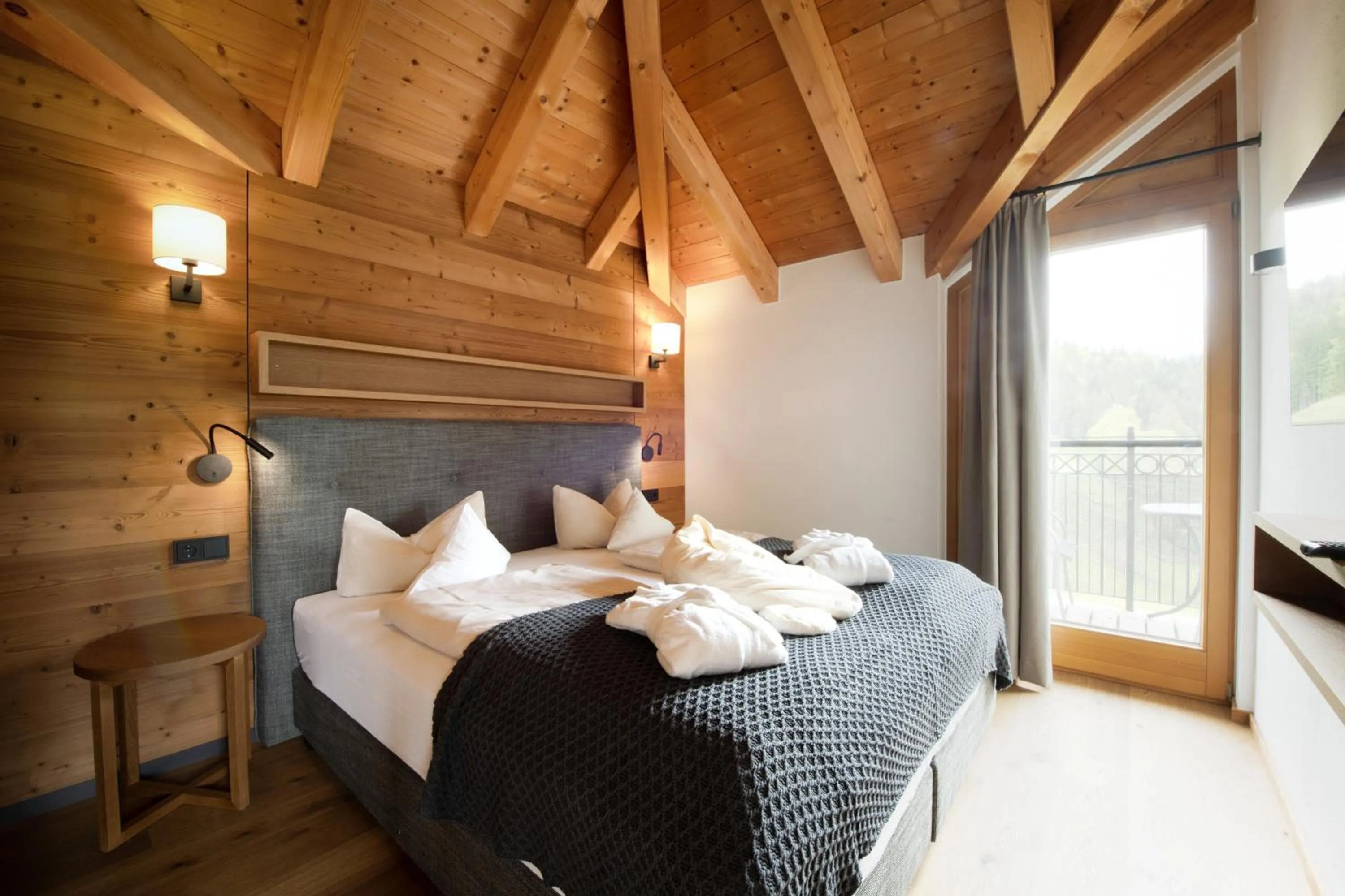 Bed in Hotel Babymio