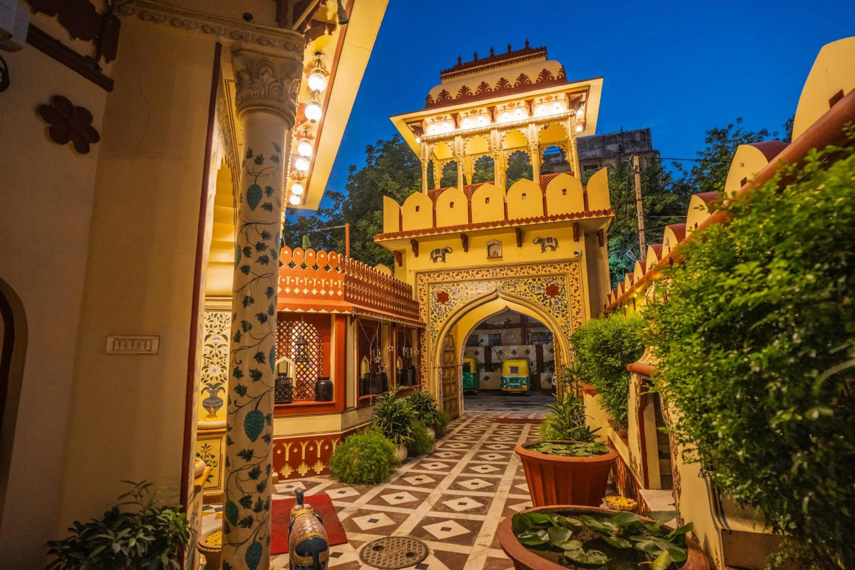 Property building in Umaid Bhawan - A Heritage Style Boutique Hotel