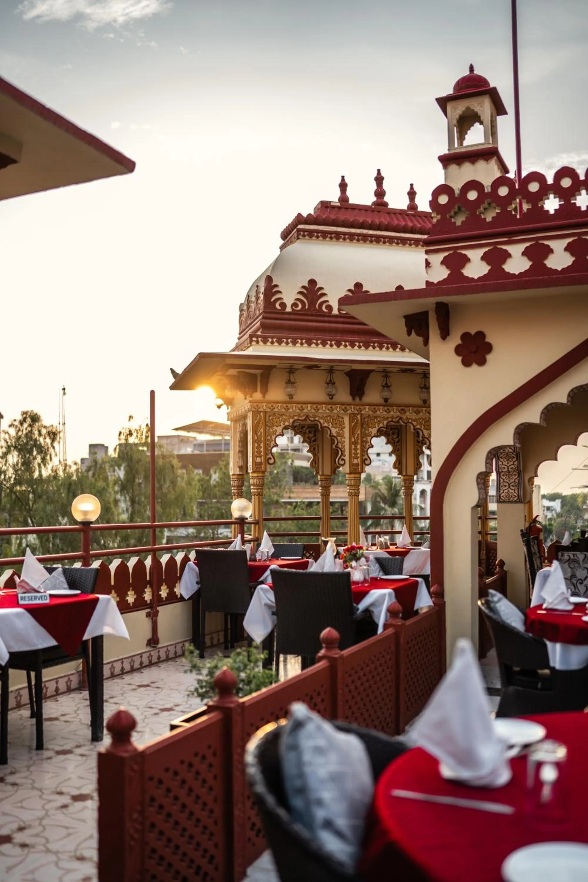 Patio in Umaid Bhawan - A Heritage Style Boutique Hotel