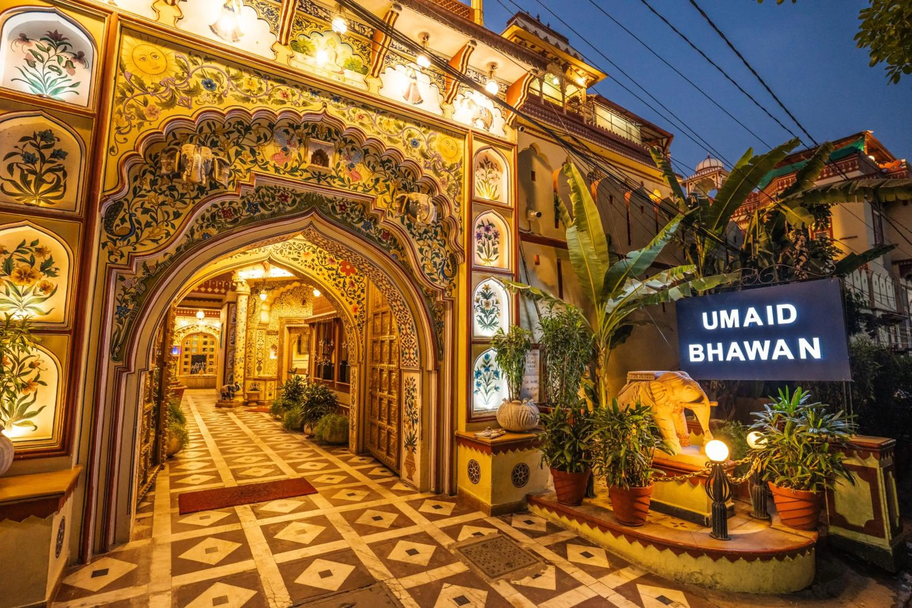 Property building in Umaid Bhawan - A Heritage Style Boutique Hotel