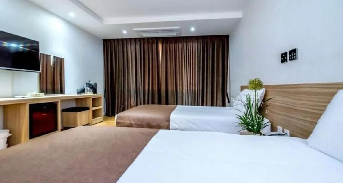 Bedroom, Bed in Jeju In Hotel