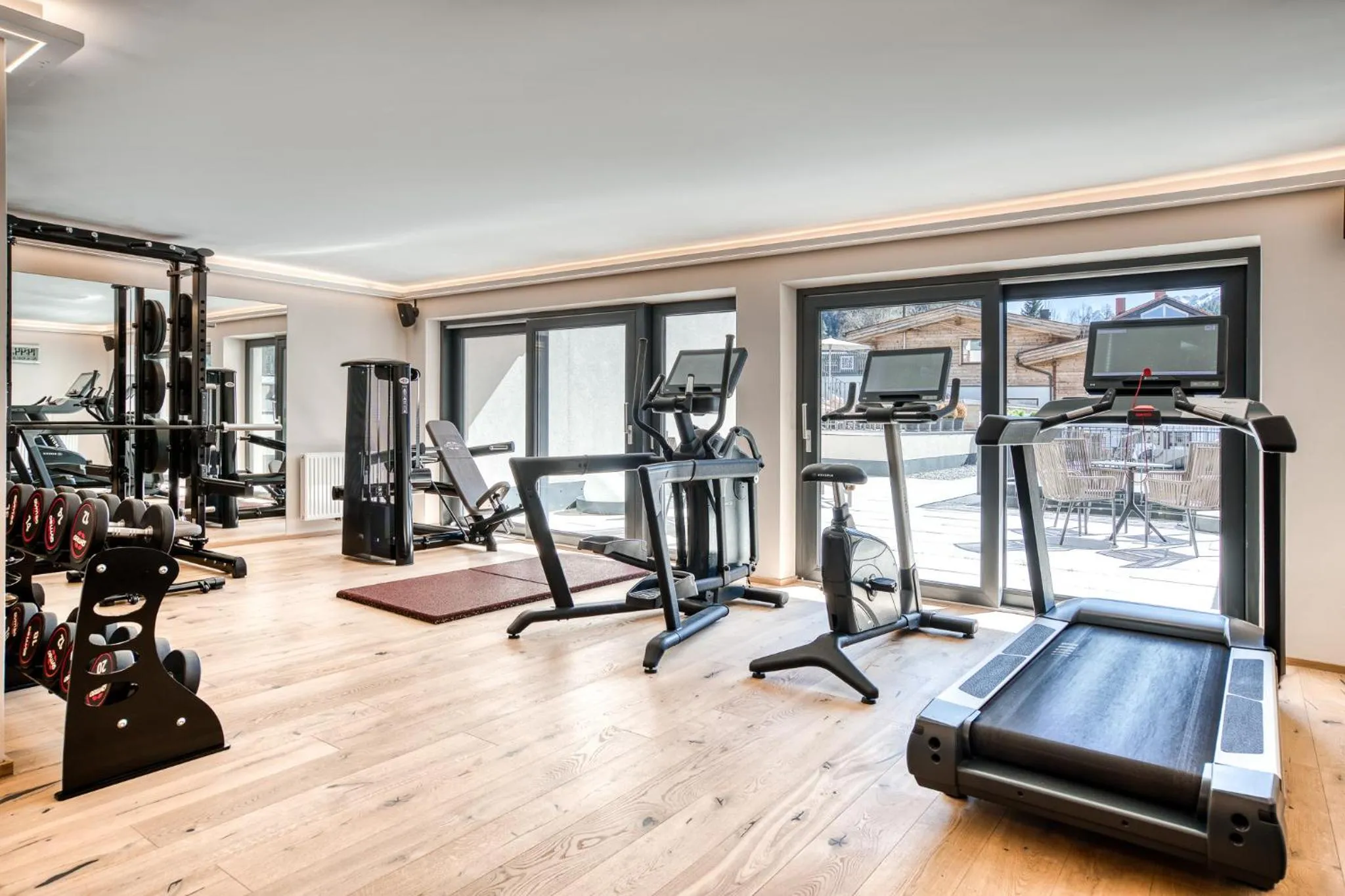 Fitness centre/facilities in Hotel habicher hof 4-Sterne-Superior