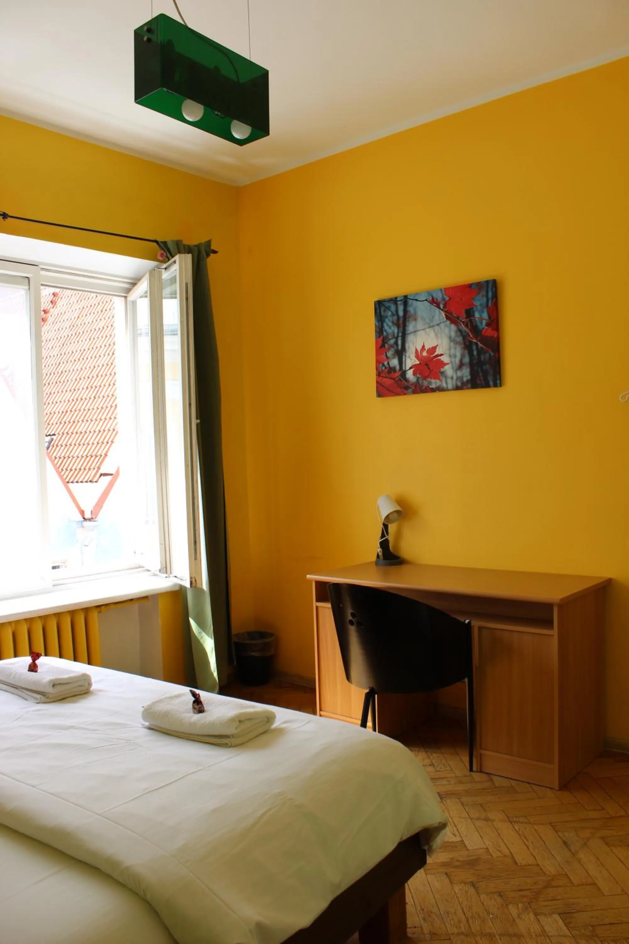 Seating area, Bed in Viru Backpackers Hostel