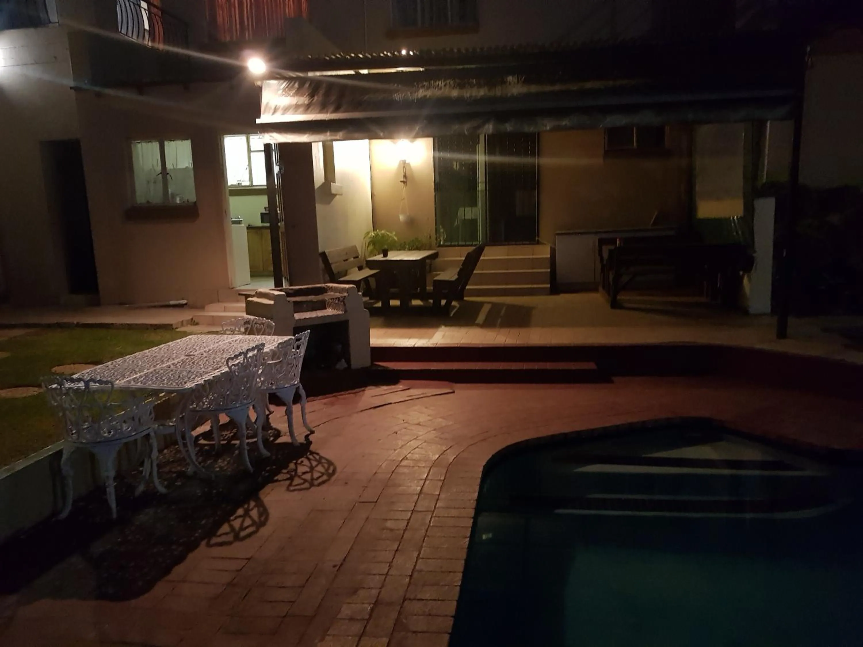 Balcony/Terrace in Louhallas Accommodation