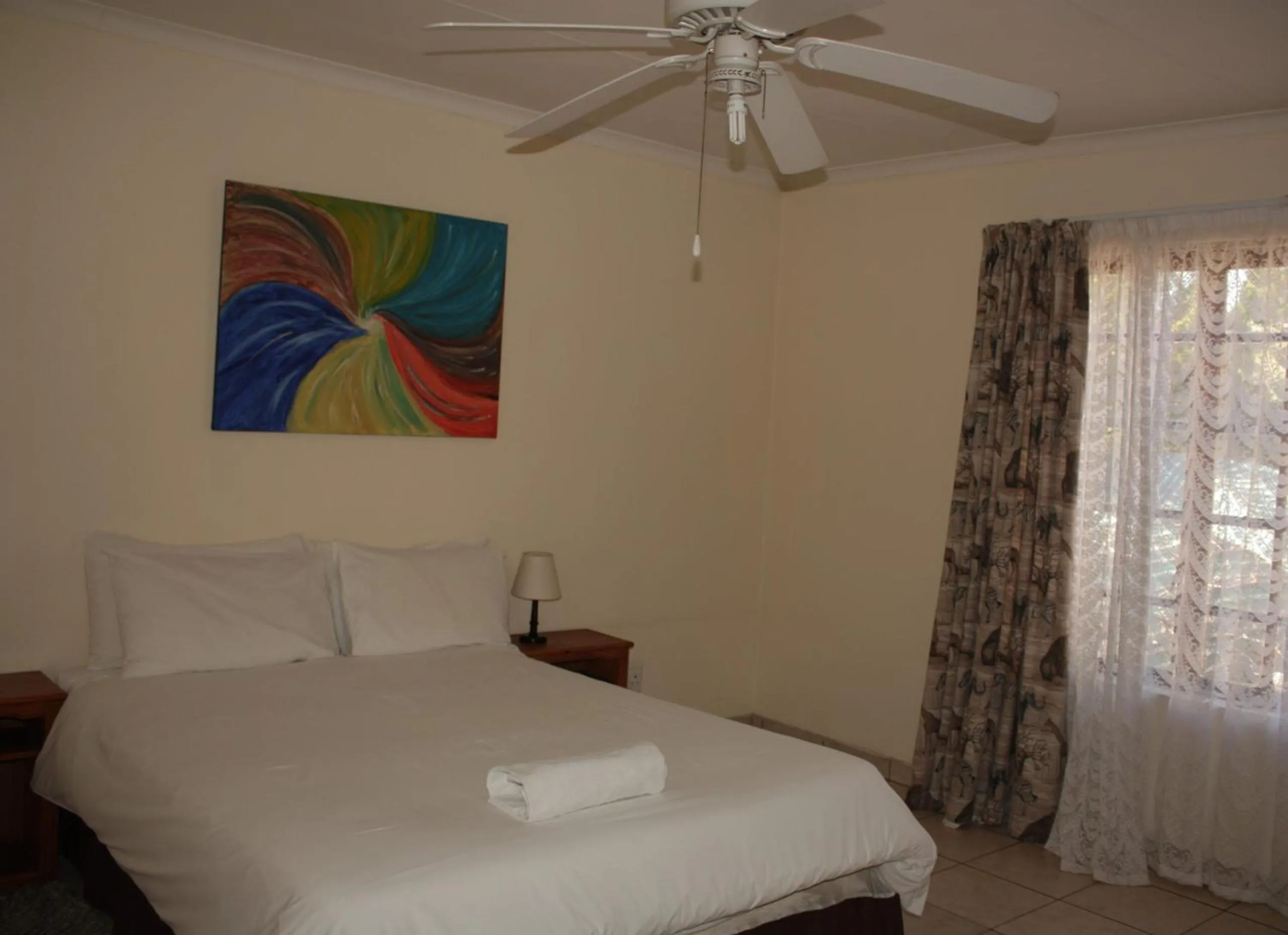 Bed in Louhallas Accommodation