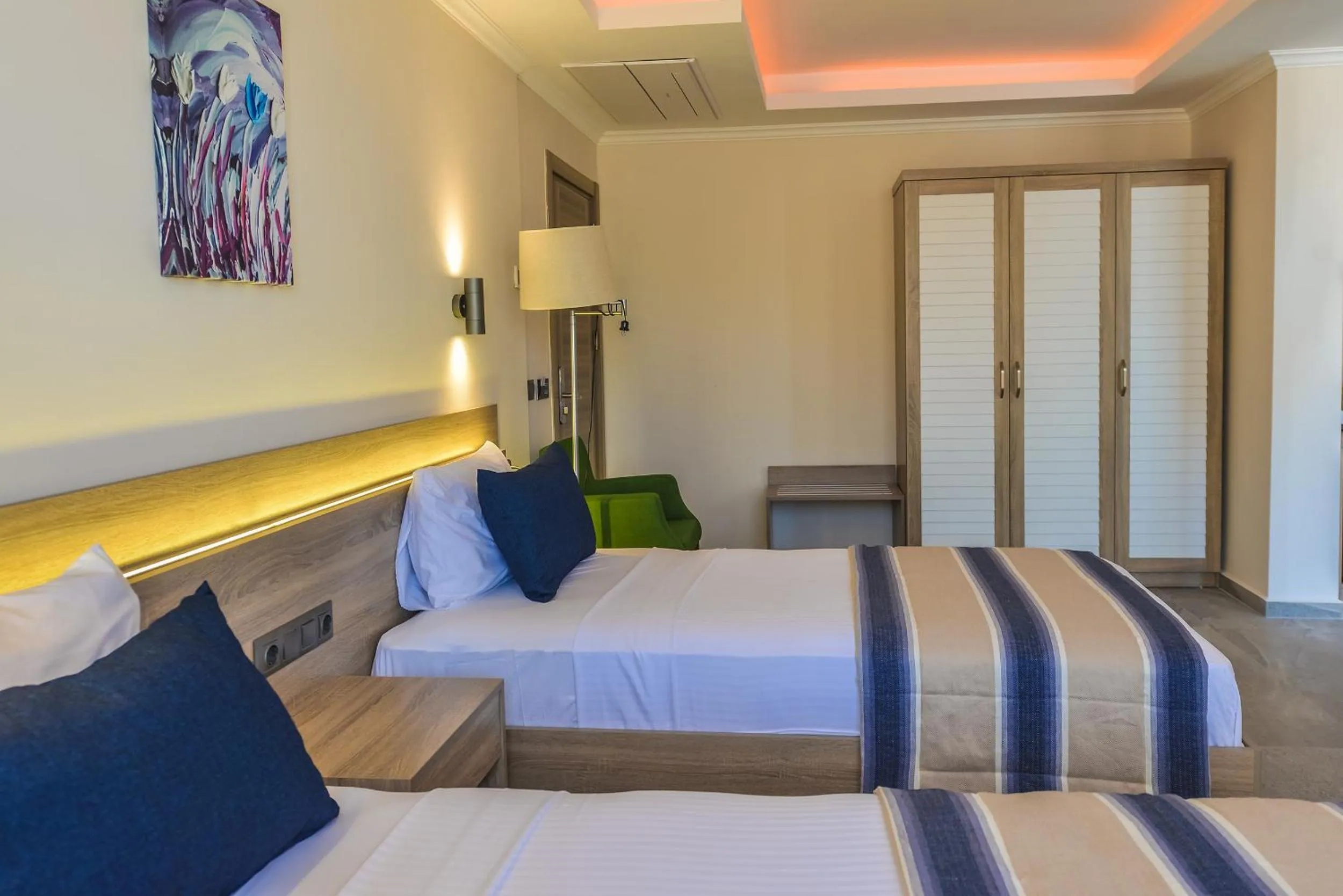 Bed in Seyir Village Hotel