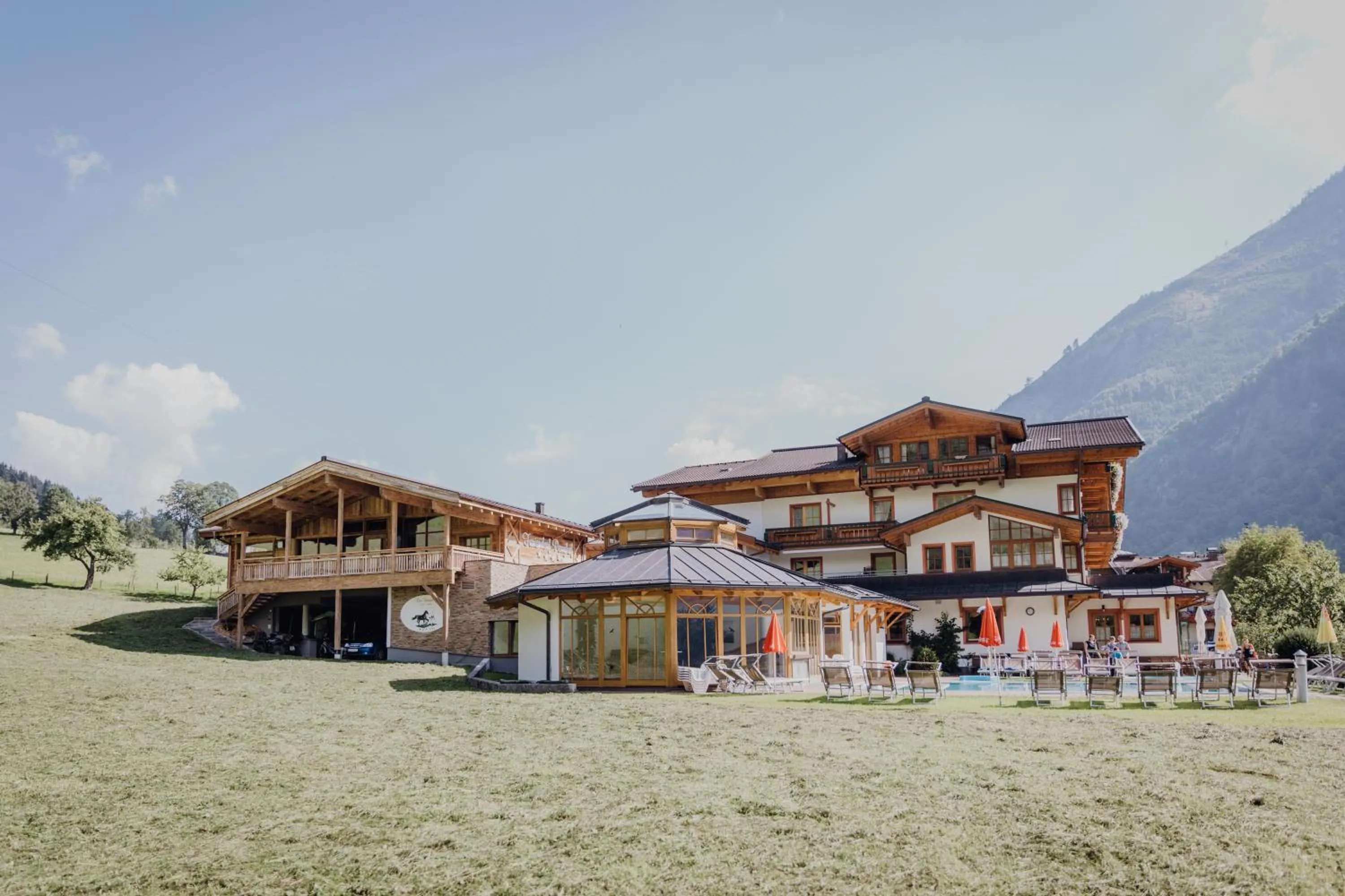 Property building in Feriendorf Ponyhof