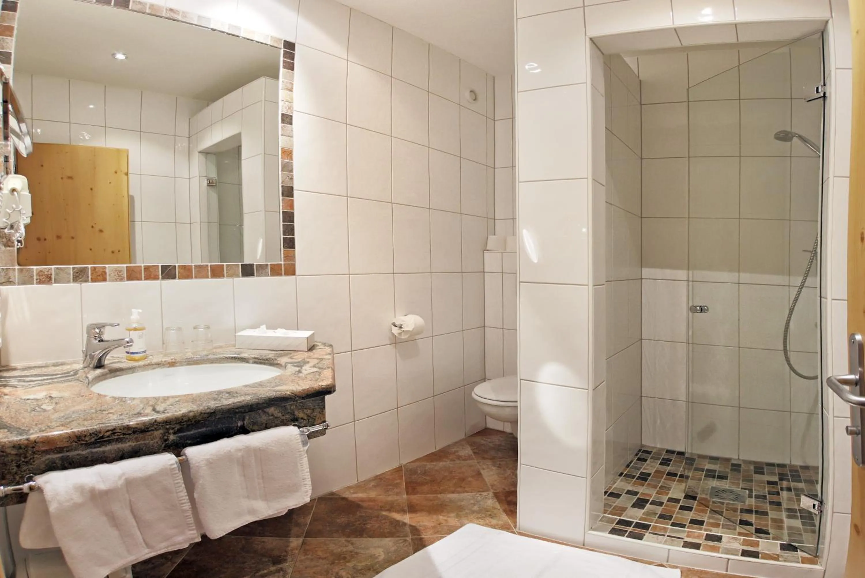 Bathroom in Aktivhotel Waldhof