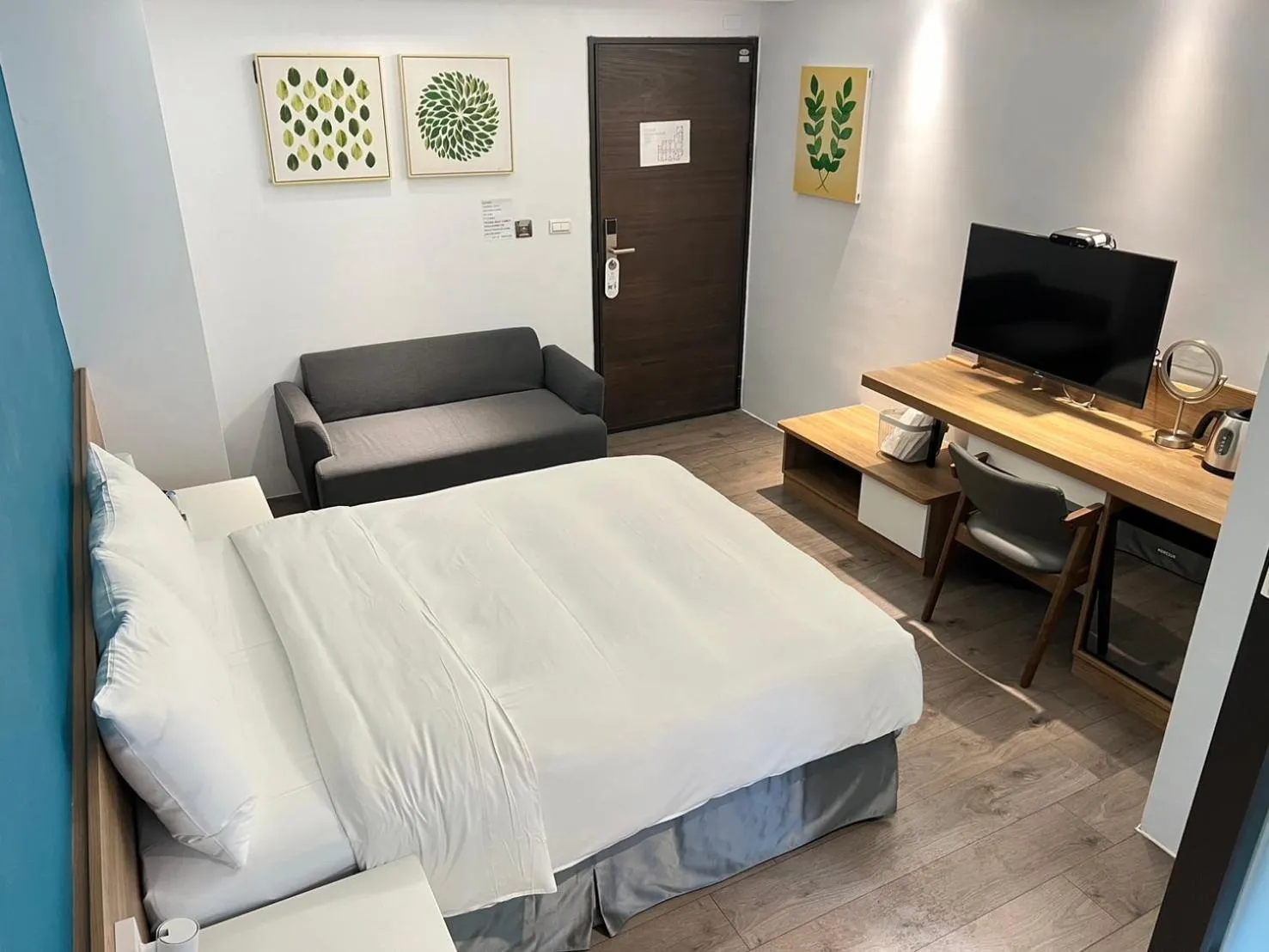 Bed in Greenight Hotel