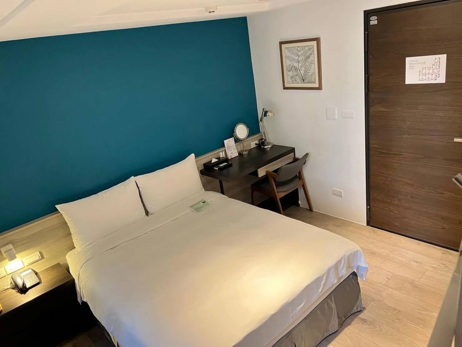 Bed in Greenight Hotel