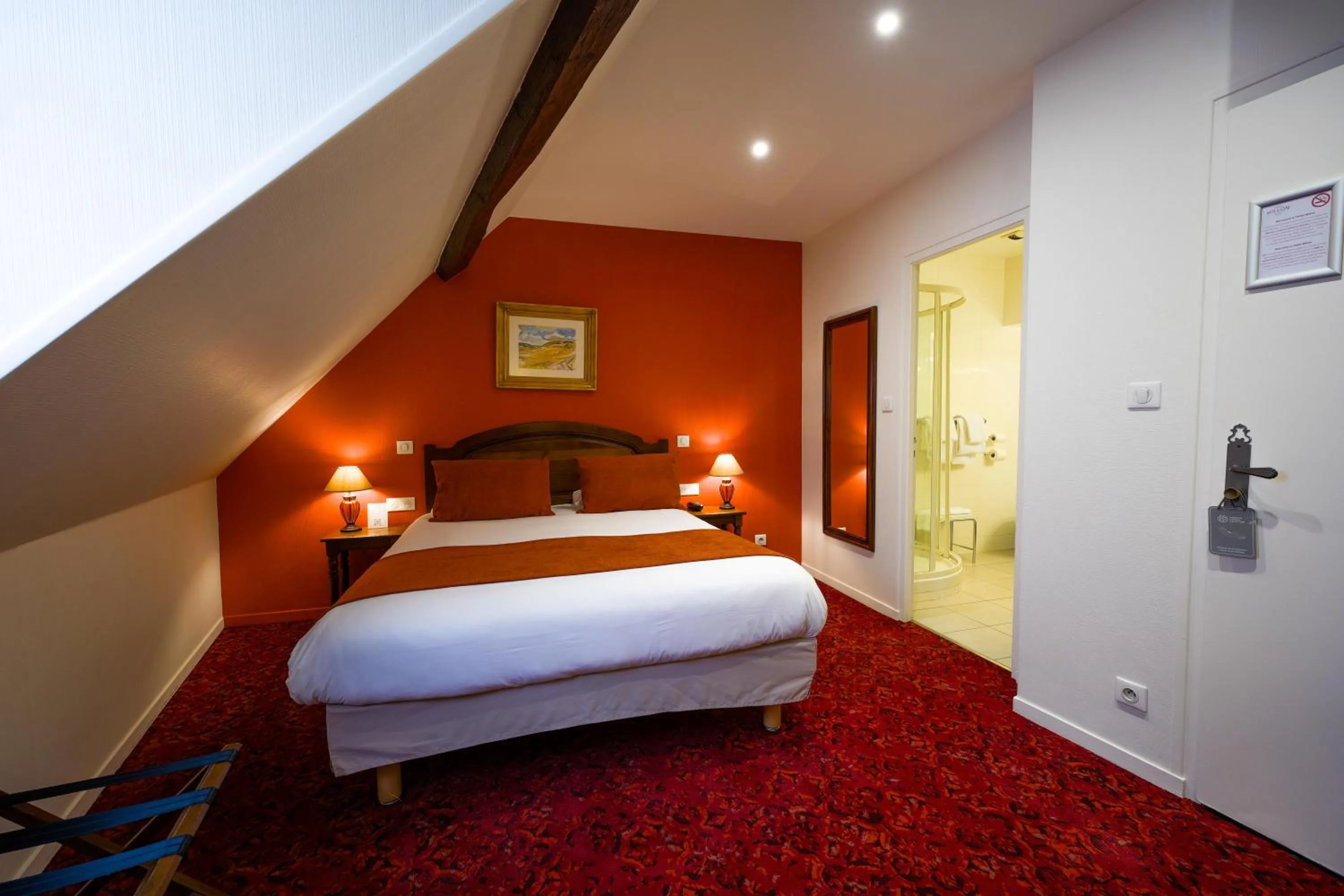 Bed in Hôtel Wilson - Teritoria