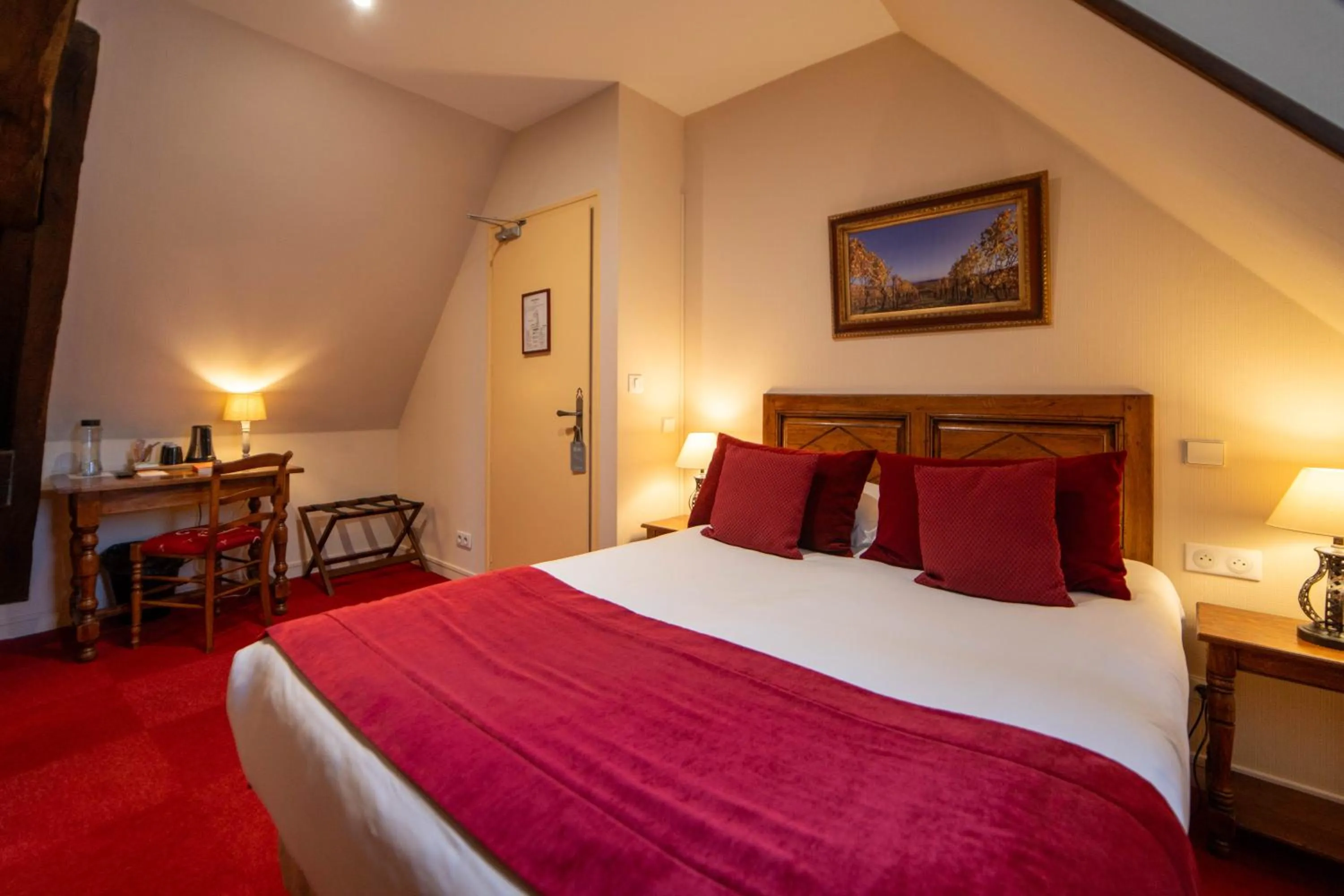 Bed in Hôtel Wilson - Teritoria