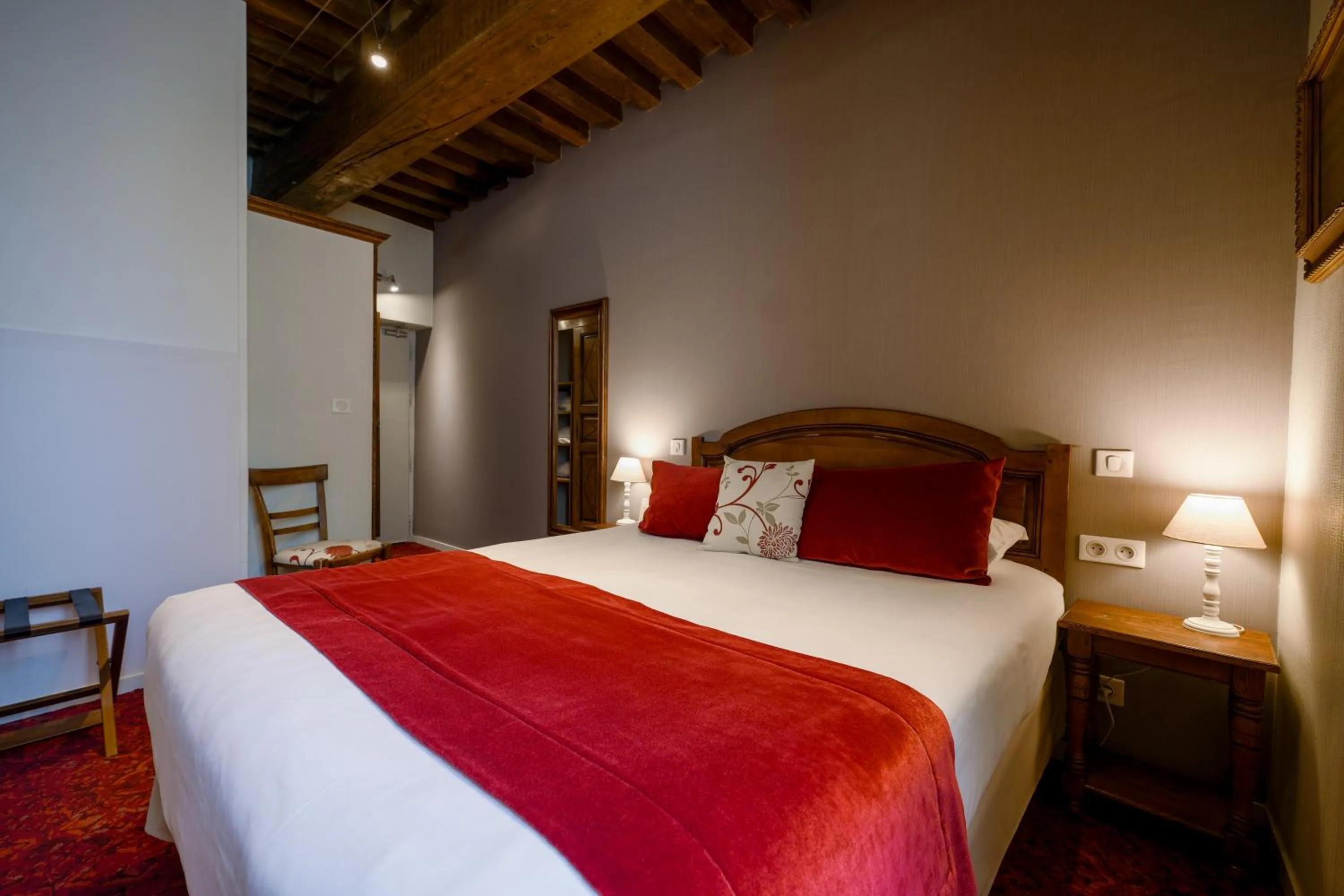 Bed in Hôtel Wilson - Teritoria