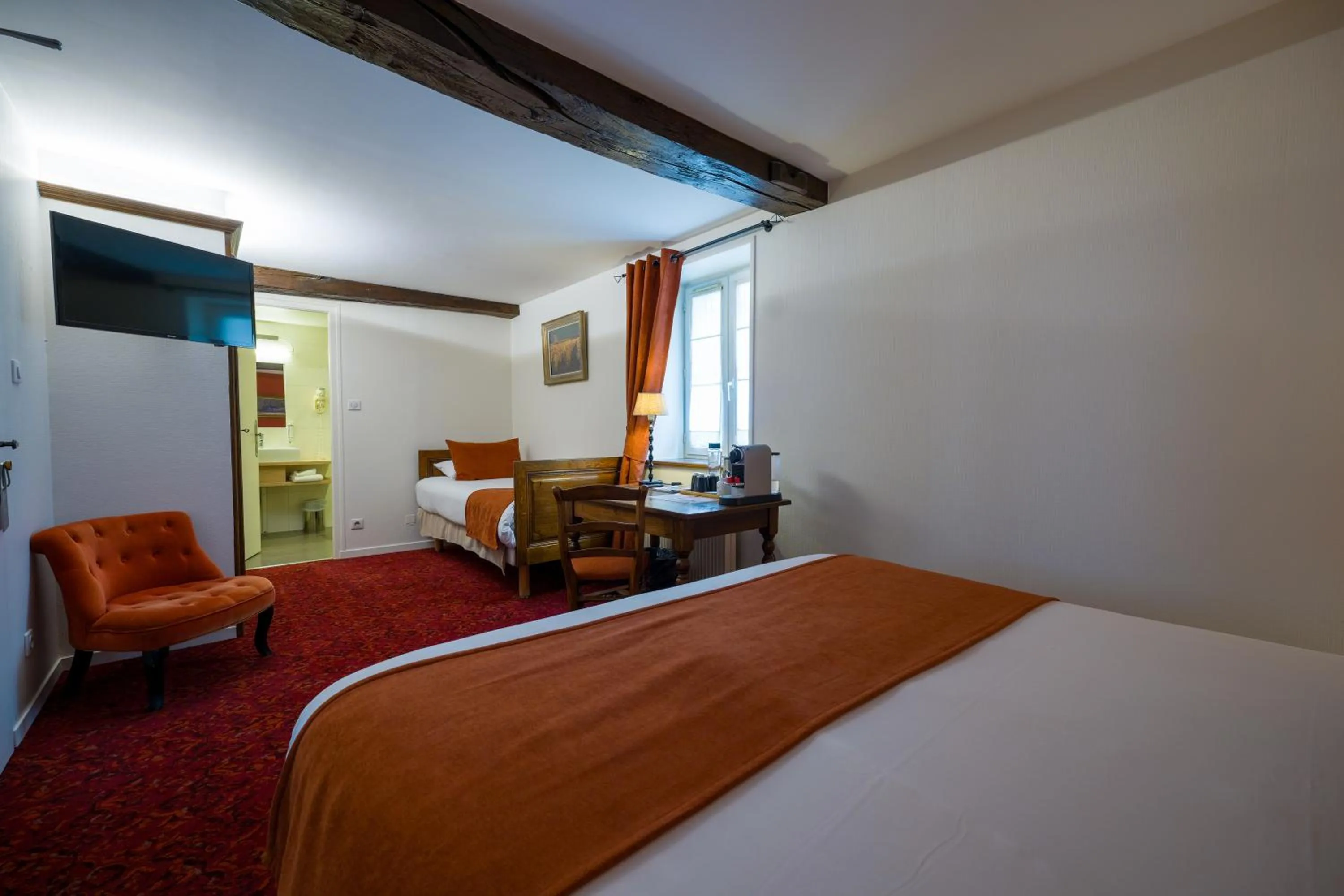 Bed in Hôtel Wilson - Teritoria