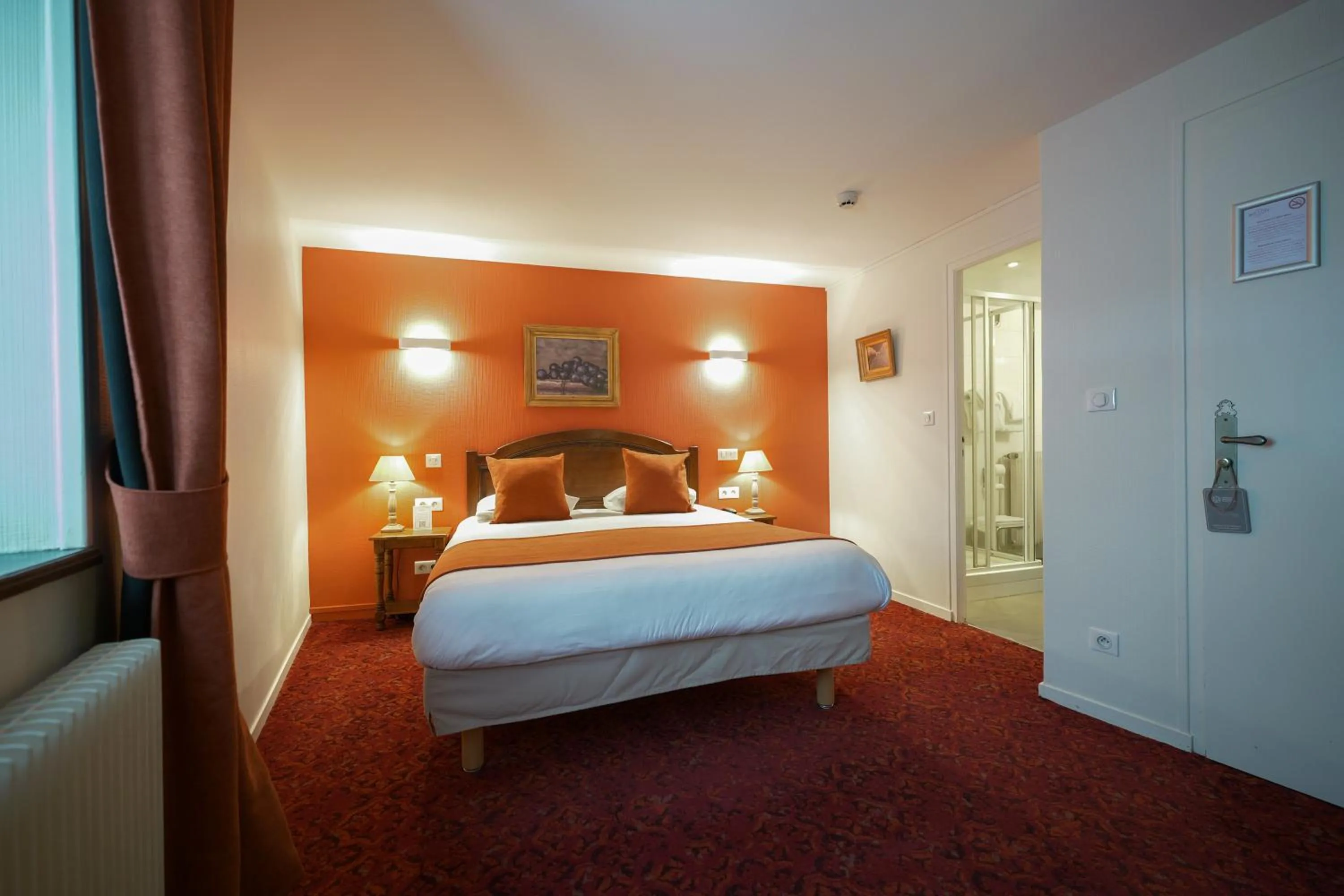 Bed in Hôtel Wilson - Teritoria