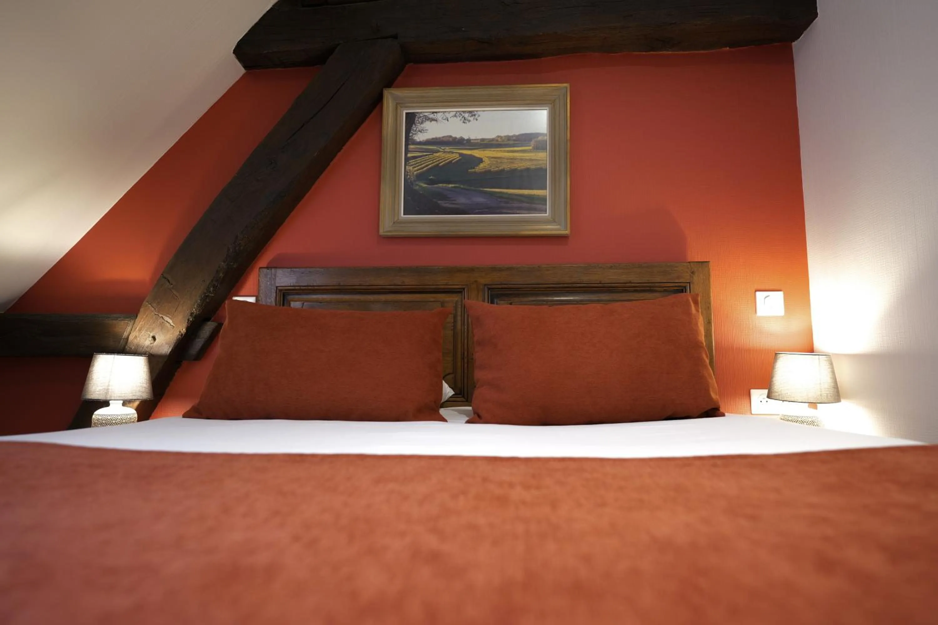 Bed in Hôtel Wilson - Teritoria