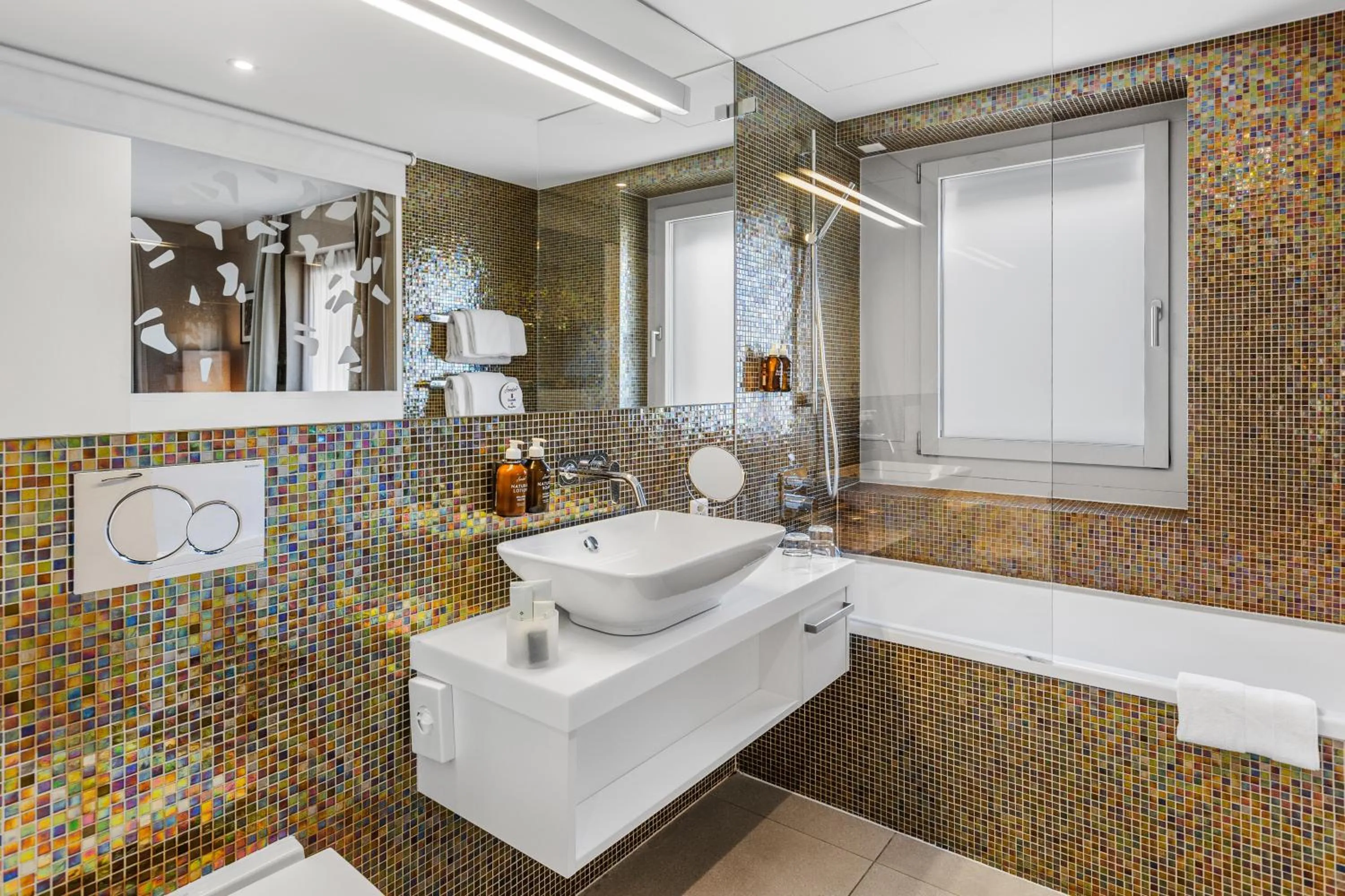 Bathroom in Hotel D - Basel - Fully Renovated 2025