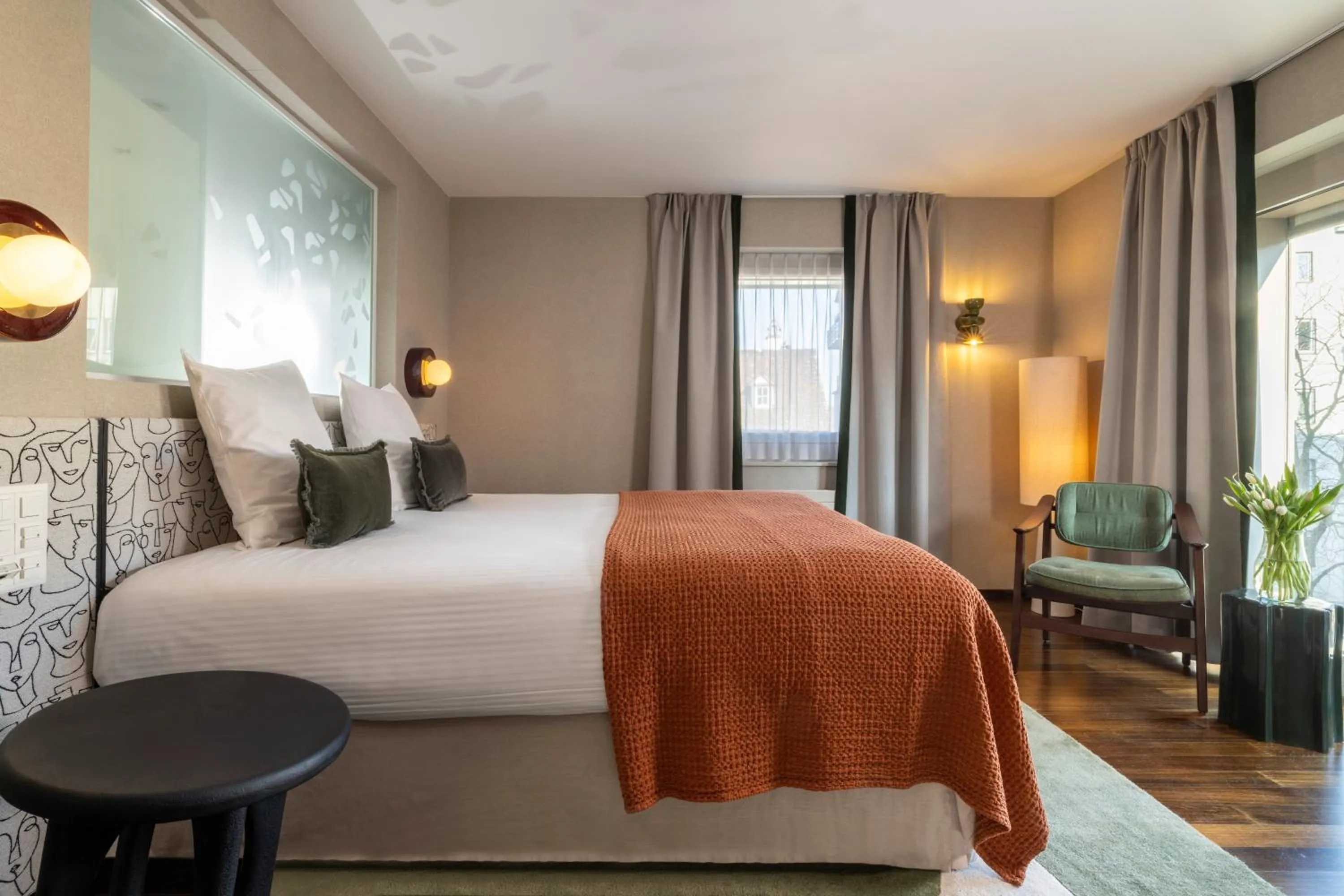 Bedroom, Bed in Hotel D - Basel - Fully Renovated 2025