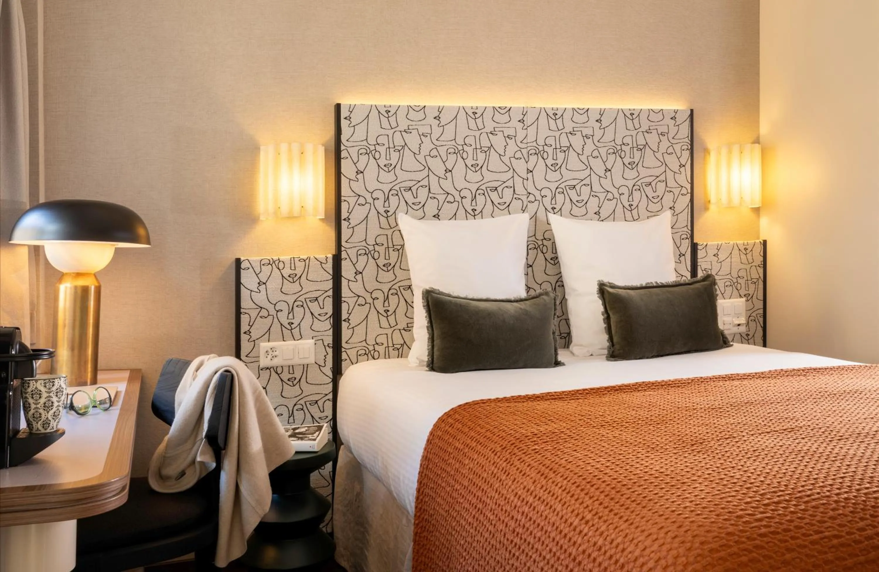 Bedroom, Bed in Hotel D - Basel - Fully Renovated 2025