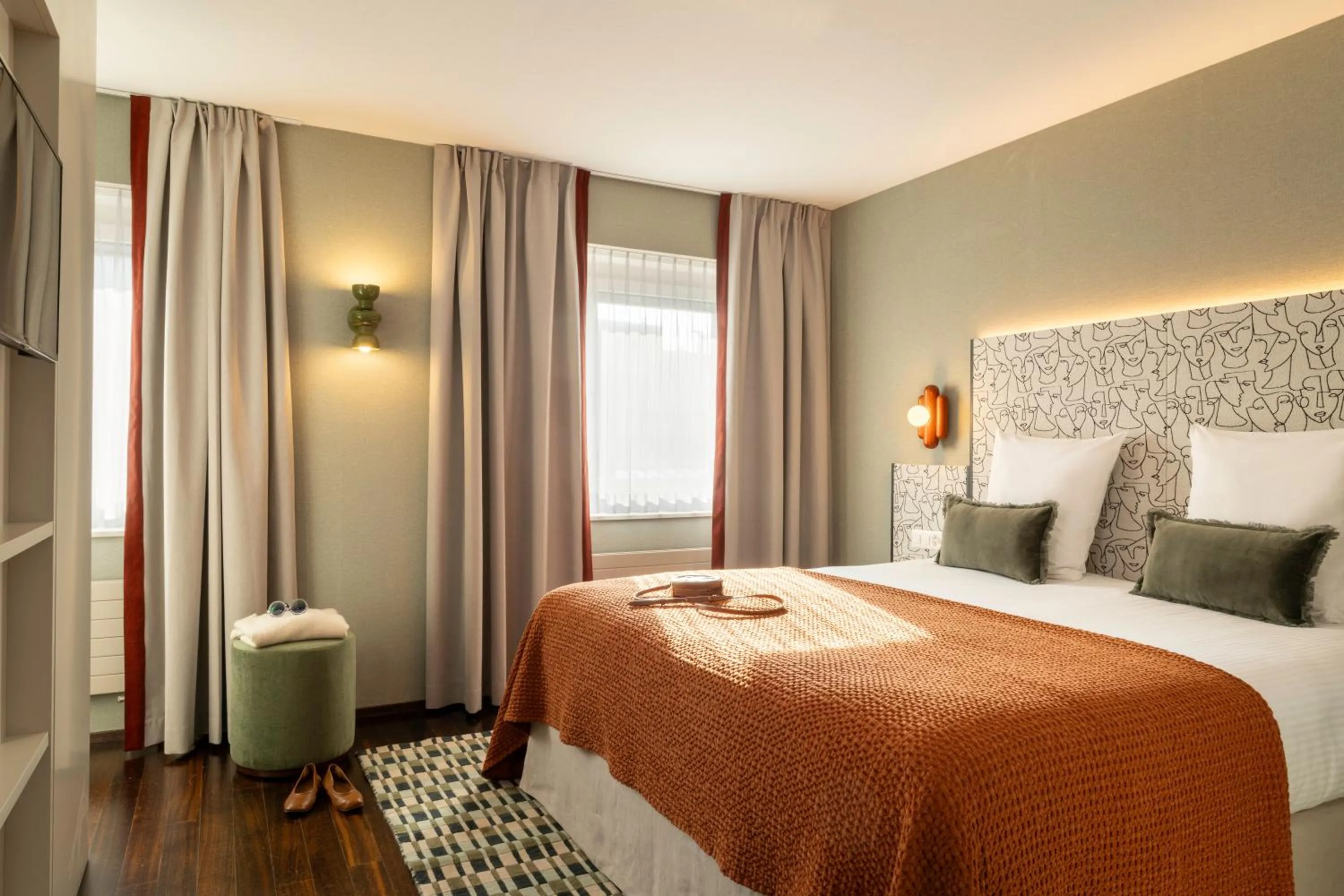 Bedroom, Bed in Hotel D - Basel - Fully Renovated 2025