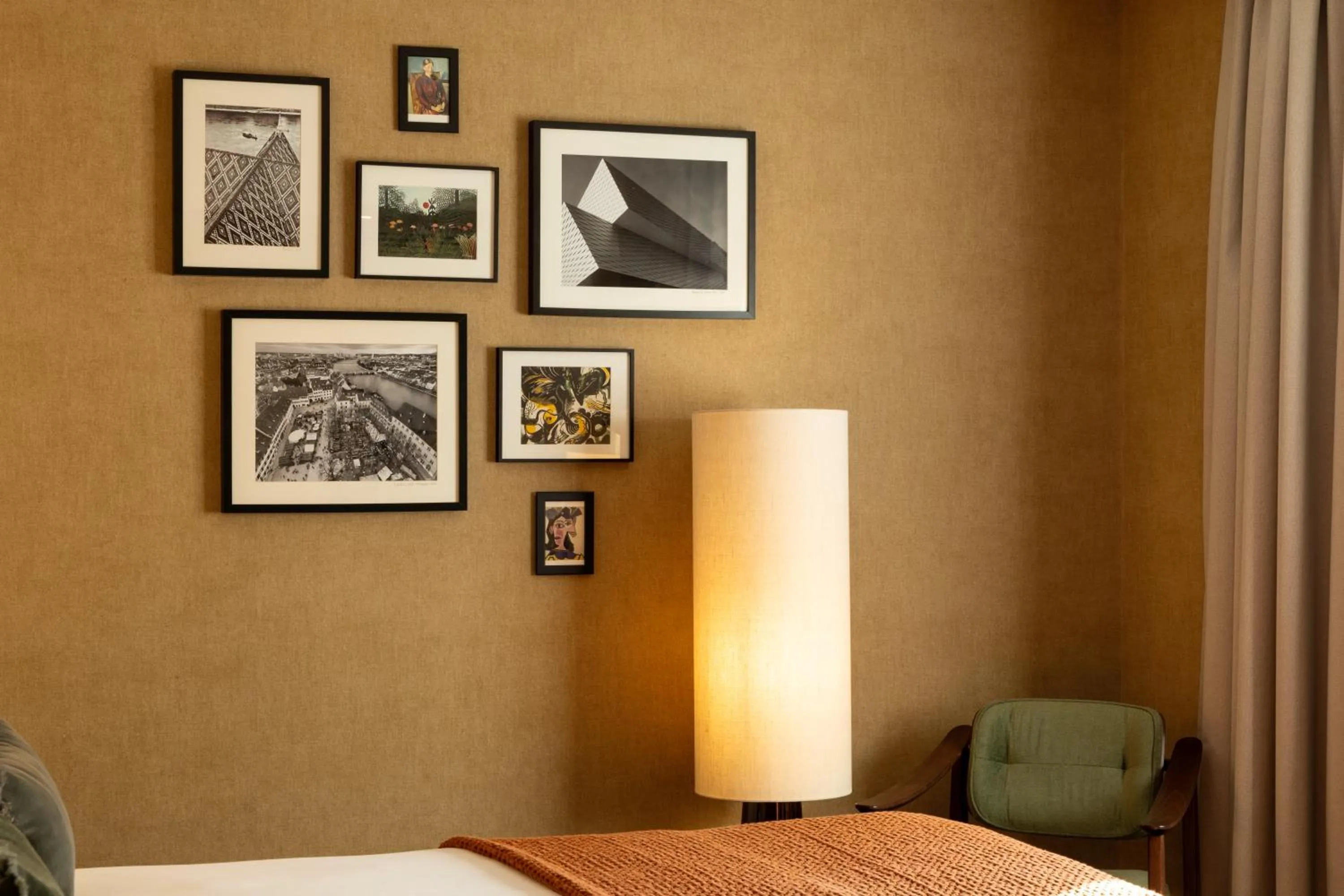 Decorative detail in Hotel D - Basel - Fully Renovated 2025