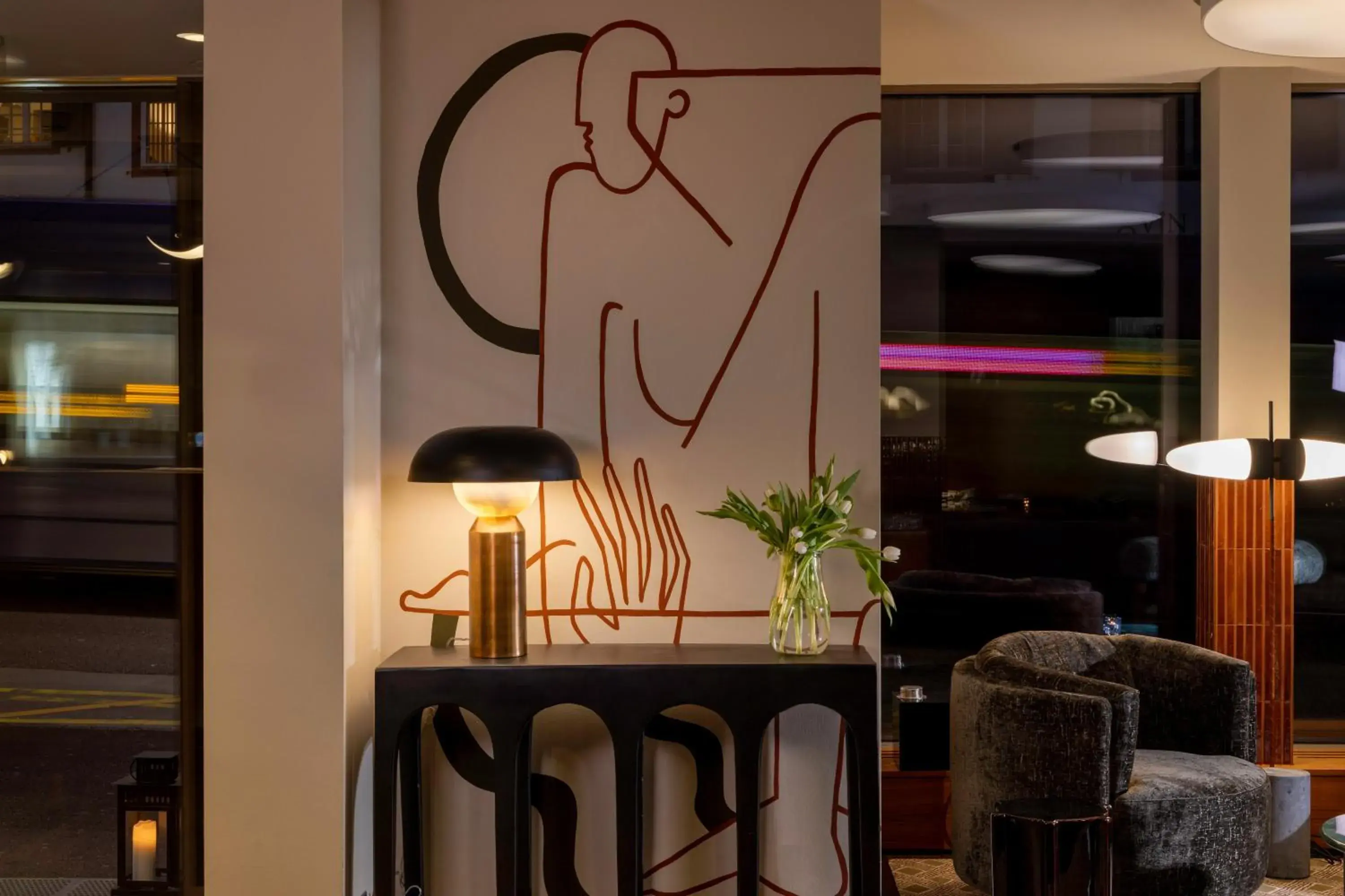 Lobby or reception in Hotel D - Basel - Fully Renovated 2025 Lobby or reception in Hotel D - Basel - Fully Renovated 2025