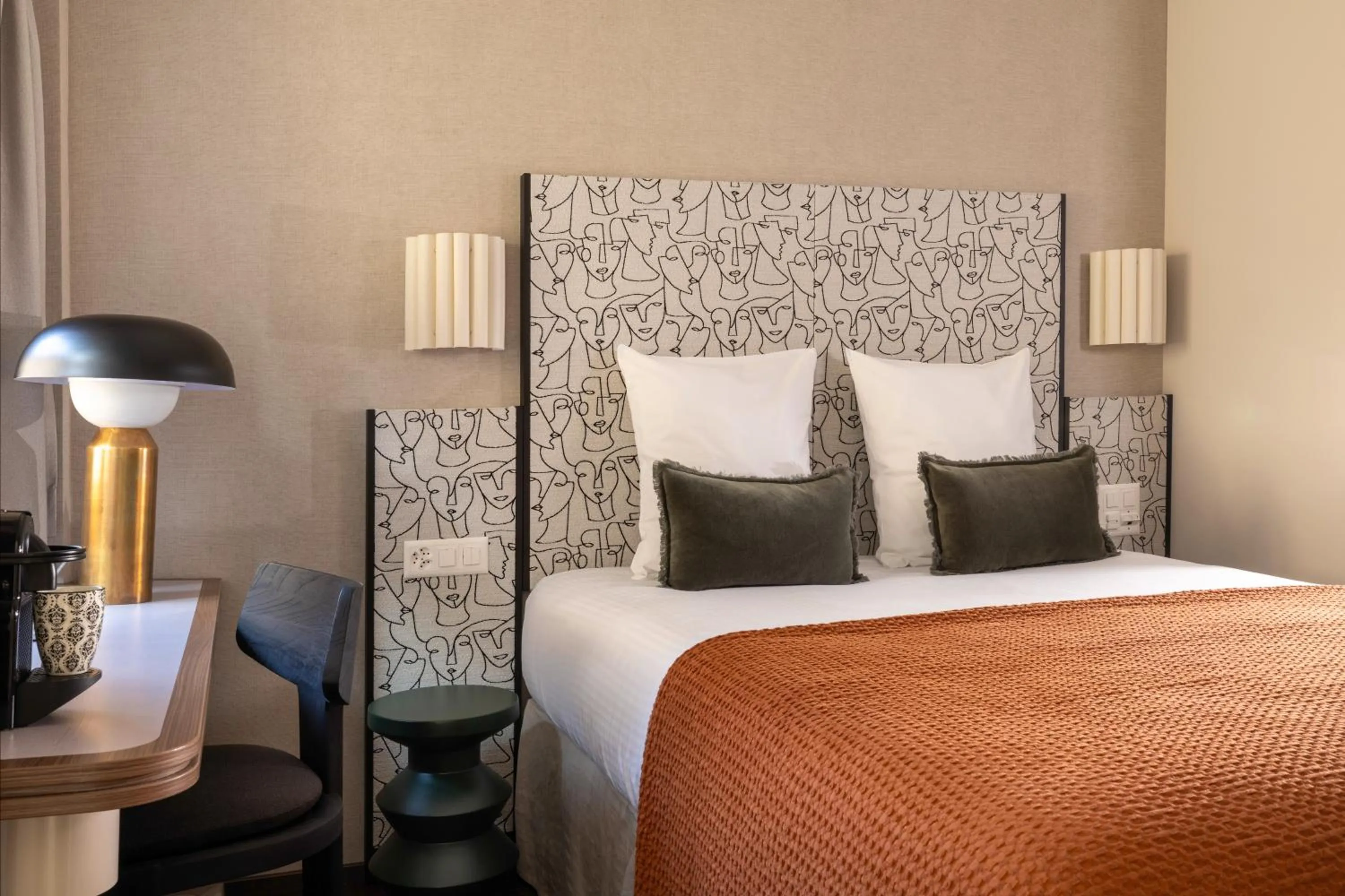 Bedroom, Bed in Hotel D - Basel - Fully Renovated 2025