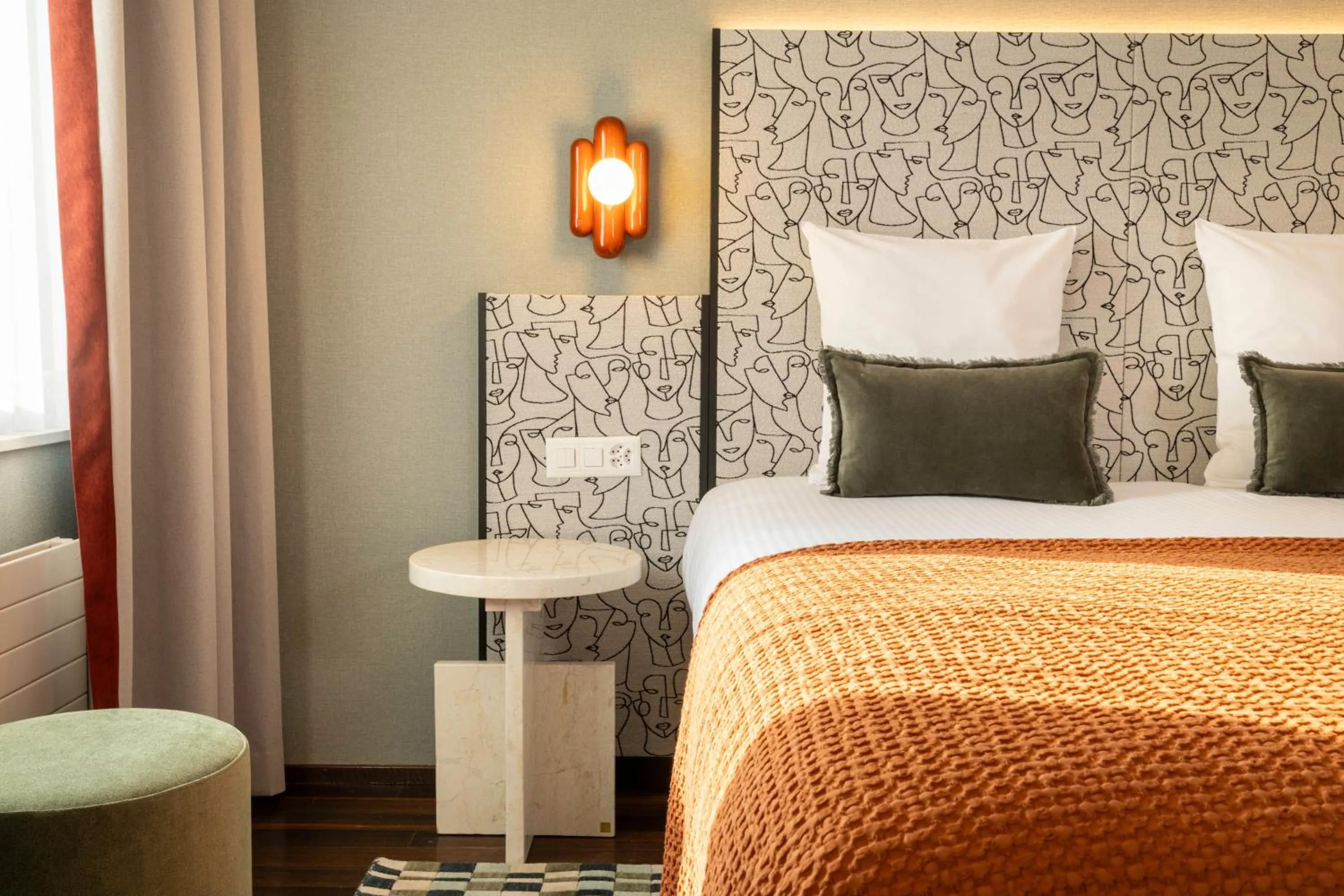 Bedroom, Bed in Hotel D - Basel - Fully Renovated 2025