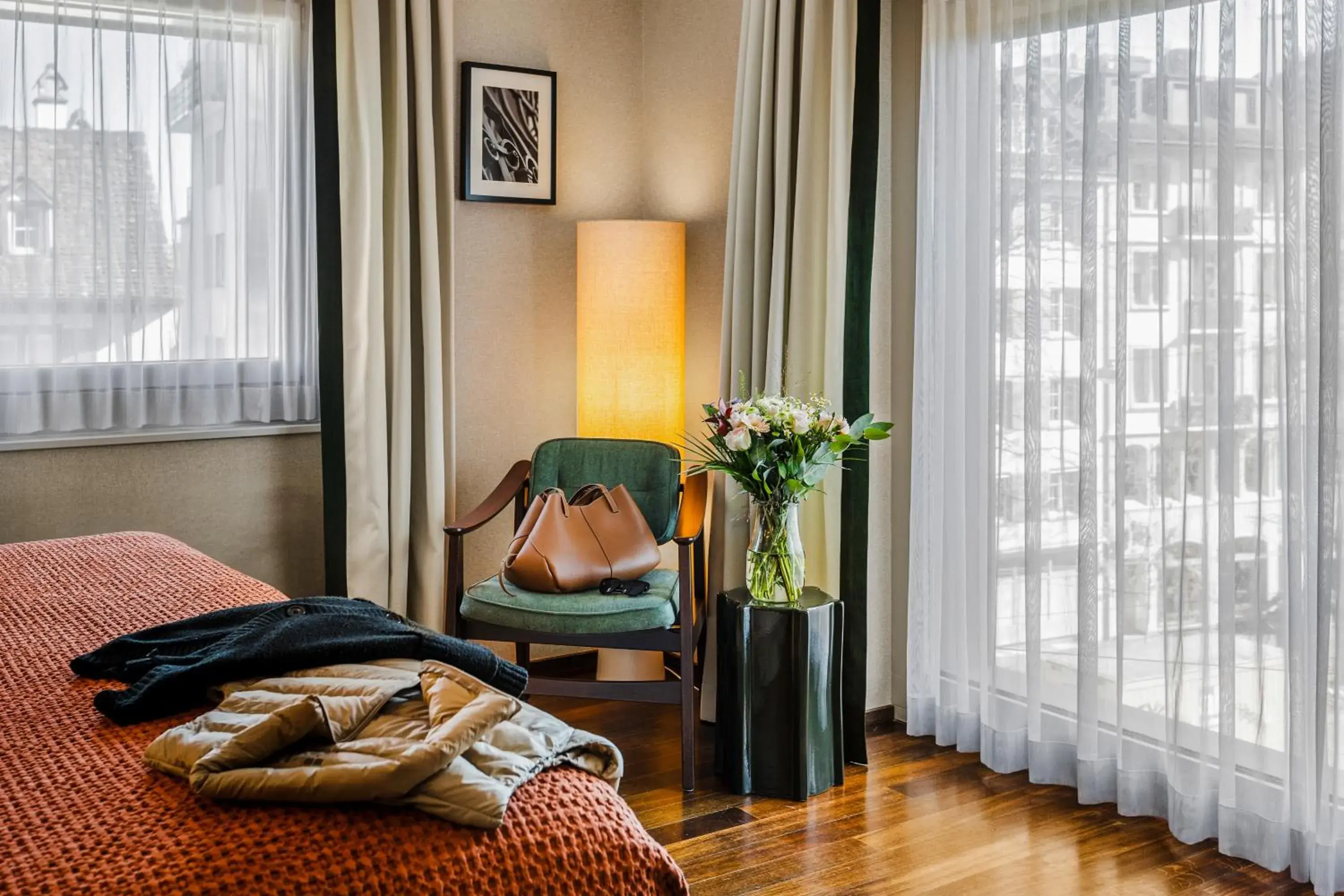 Bedroom, Bed in Hotel D - Basel - Fully Renovated 2025 Bedroom, Bed in Hotel D - Basel - Fully Renovated 2025