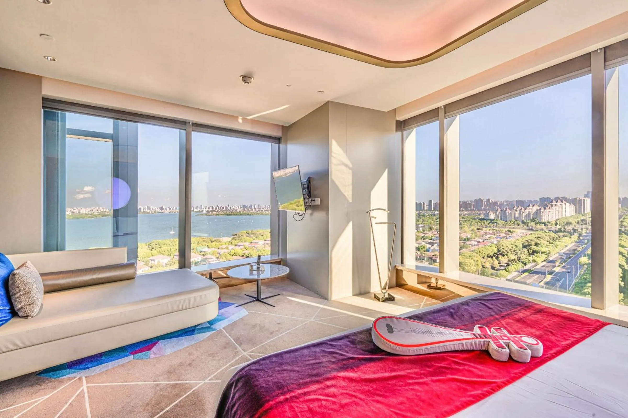 Lake view, Bed in W Suzhou - Jinji Lake