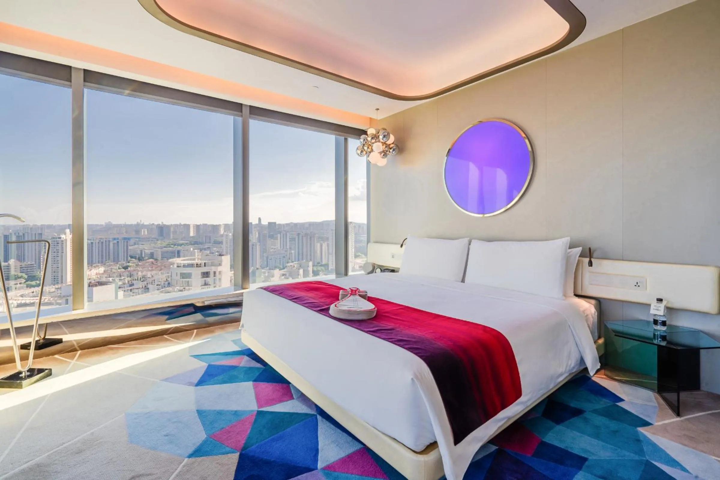 Bedroom, Bed in W Suzhou - Jinji Lake