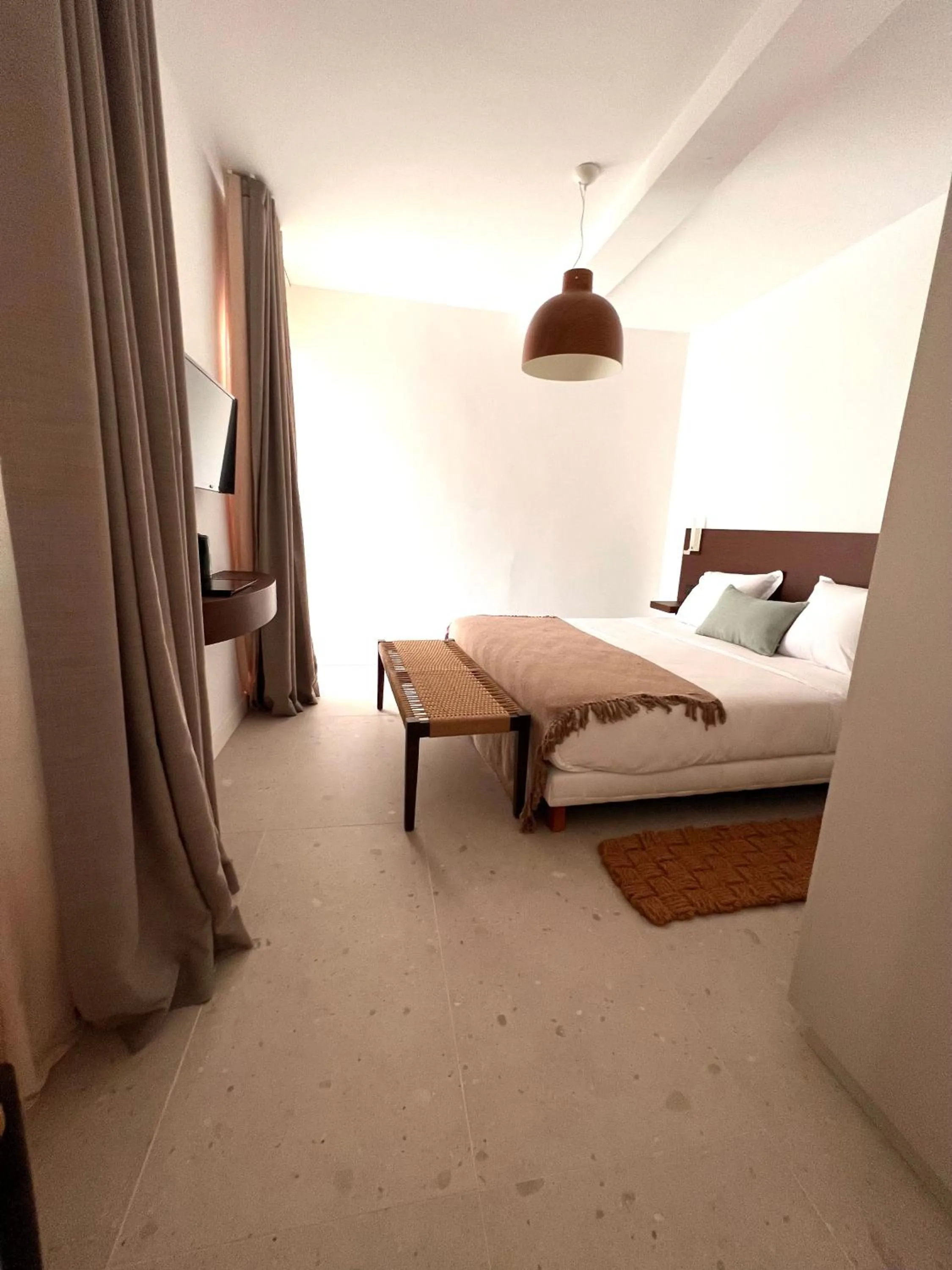 Bed in Hôtel Serenada