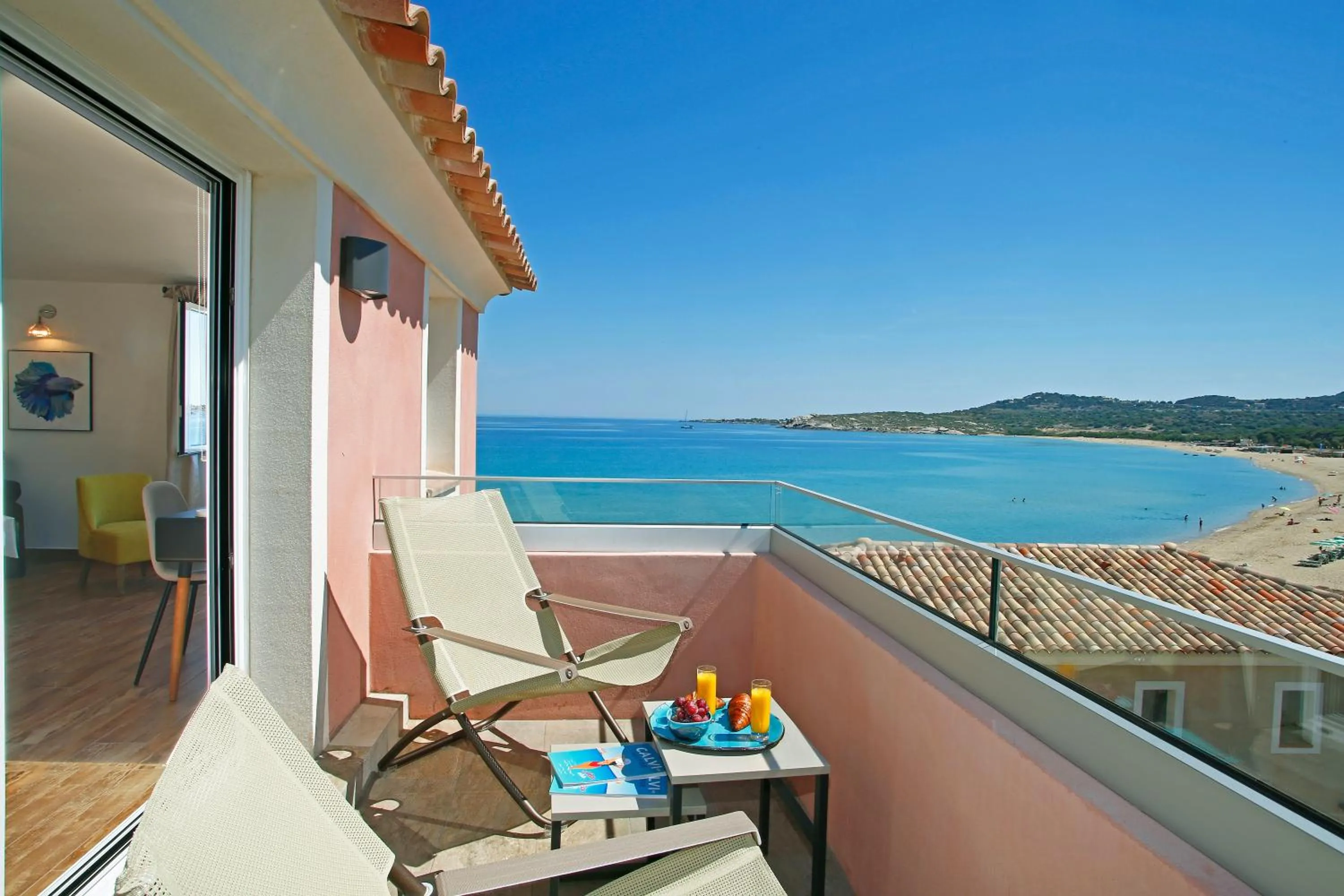 Sea view in Hôtel Serenada