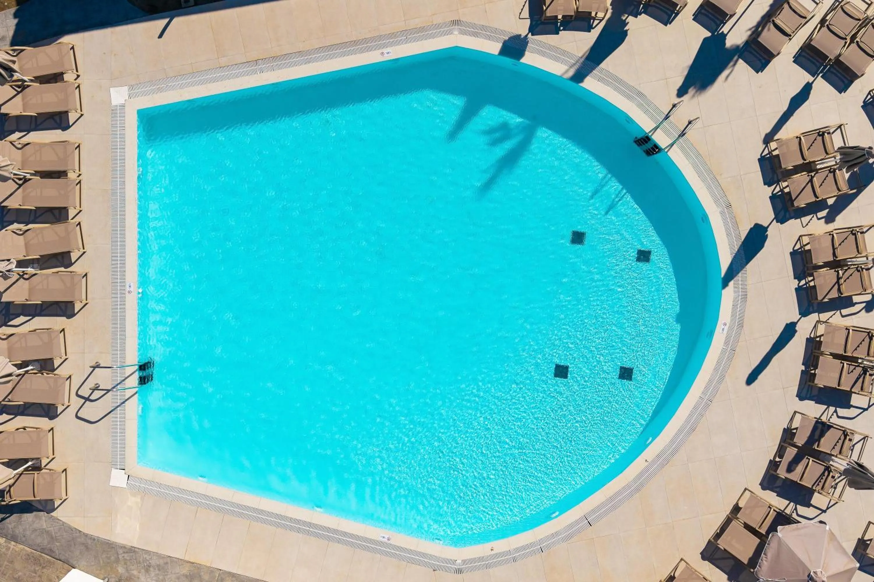Swimming pool in The Aeolos Beach Hotel