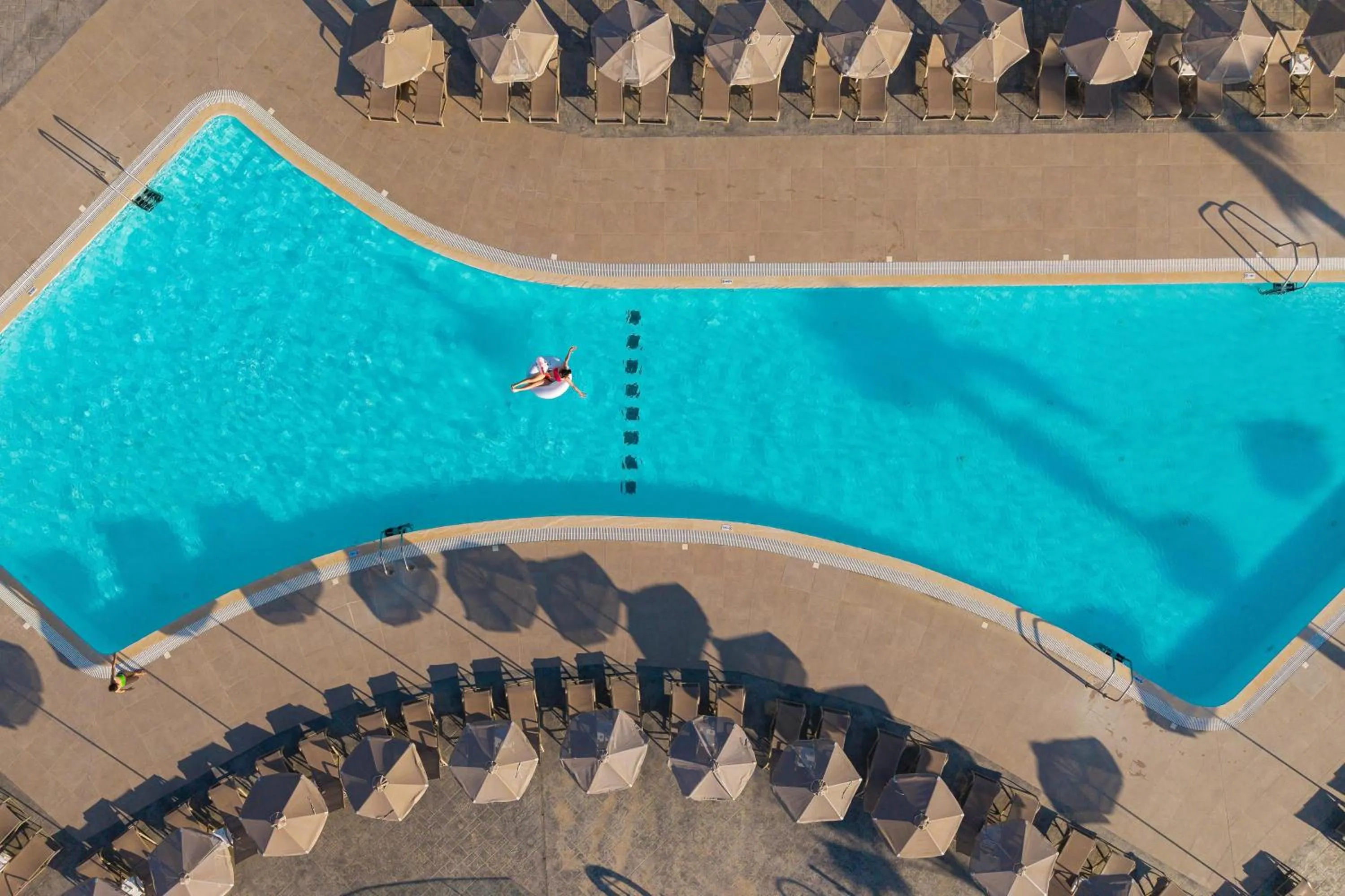 Swimming pool in The Aeolos Beach Hotel