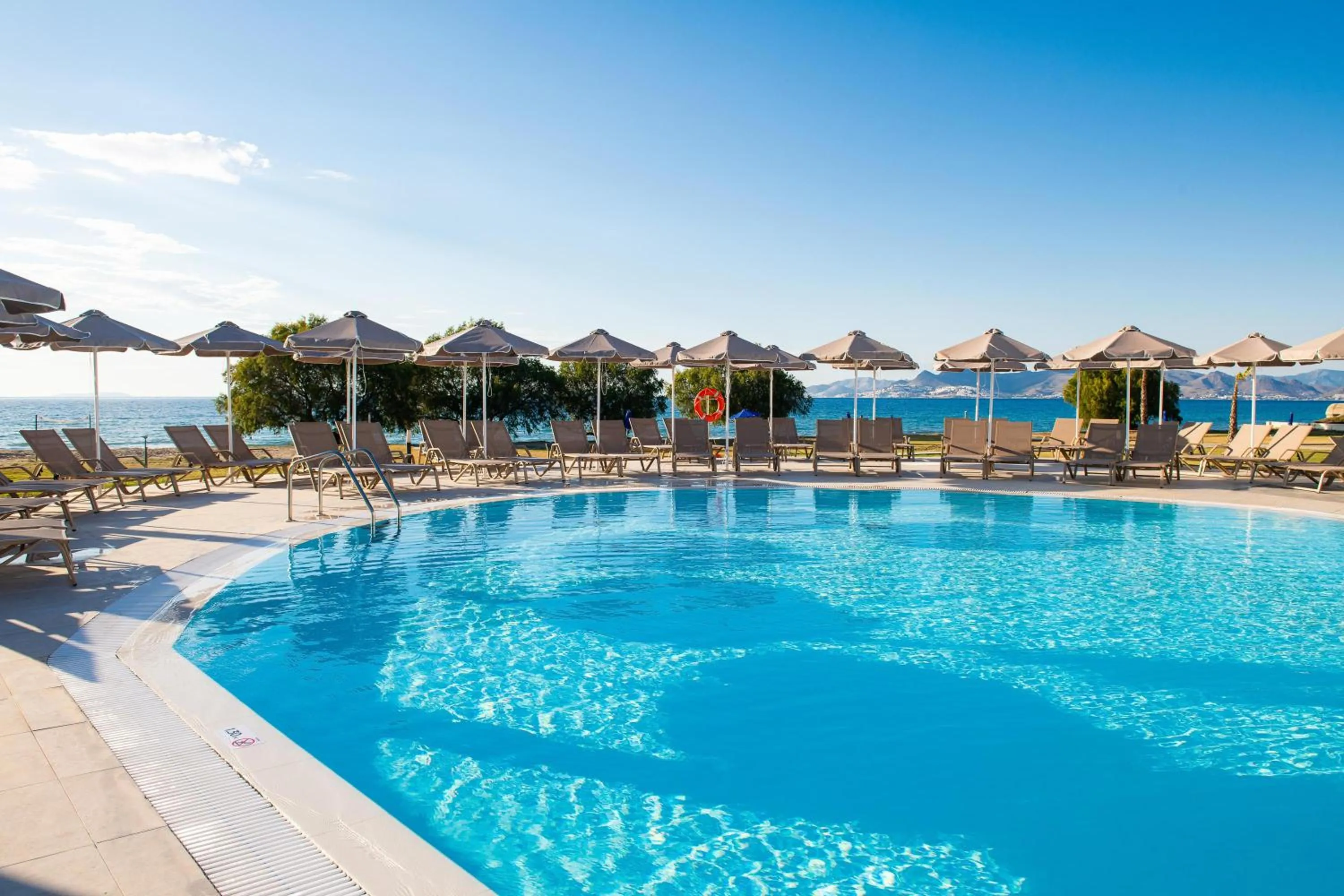 Swimming pool in The Aeolos Beach Hotel