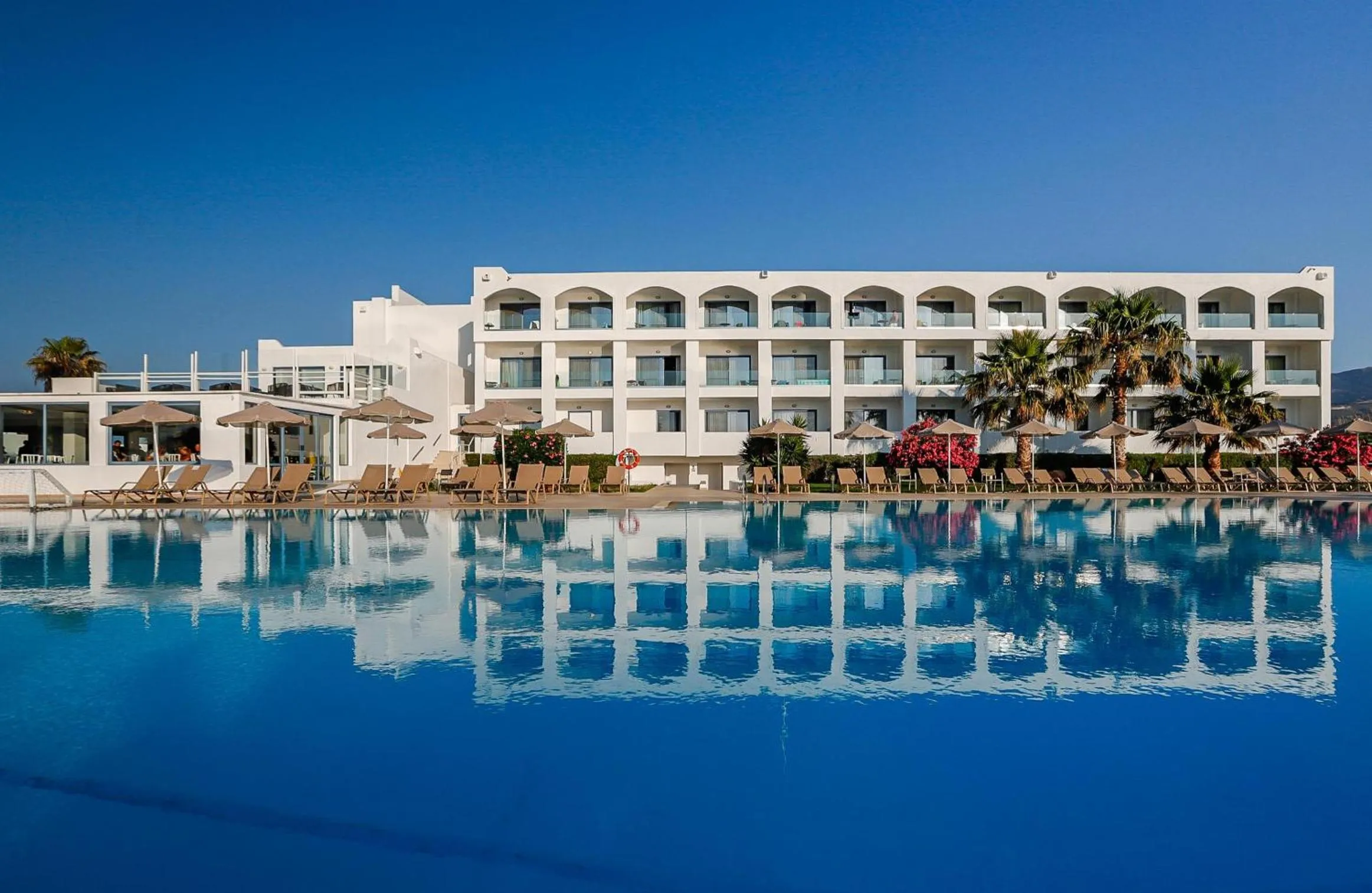 Swimming pool in The Aeolos Beach Hotel
