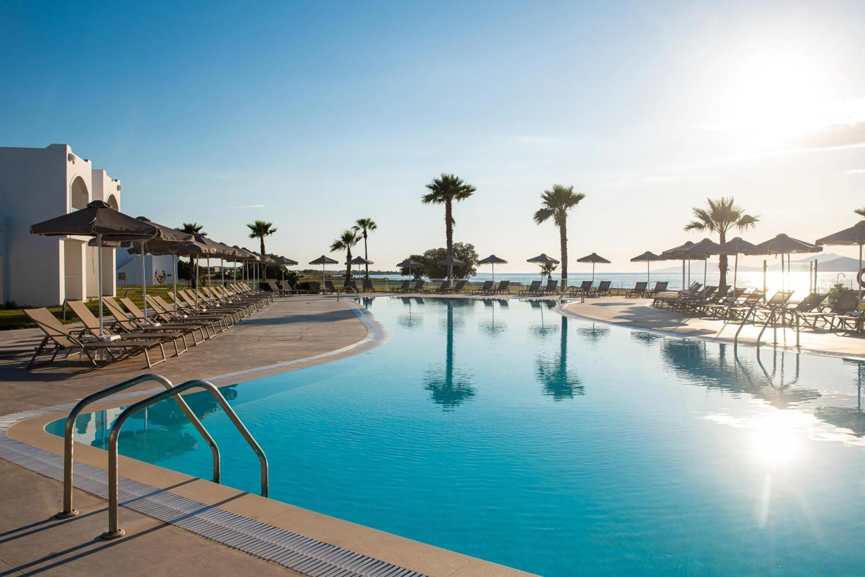 Swimming pool in The Aeolos Beach Hotel