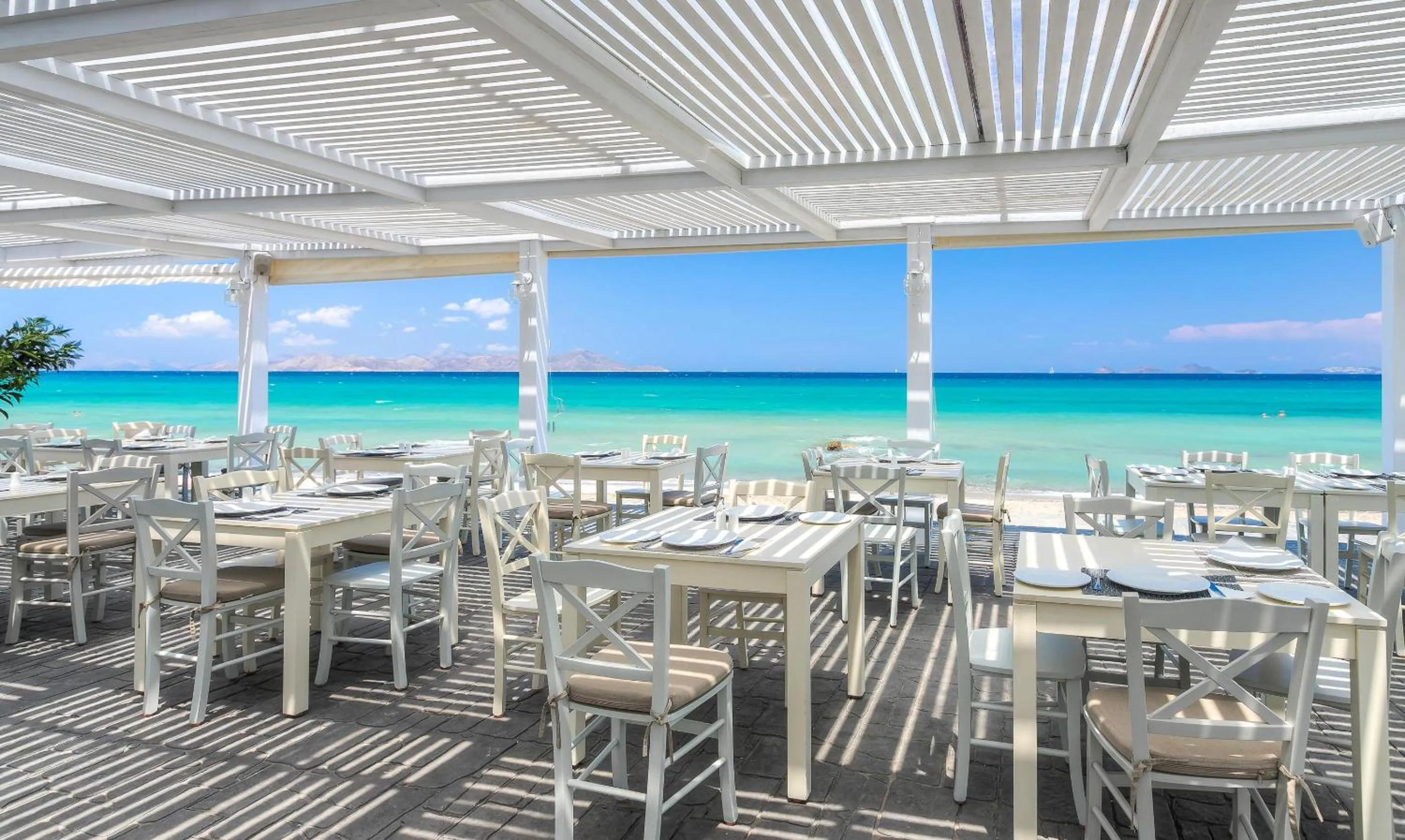 Restaurant/places to eat in The Aeolos Beach Hotel