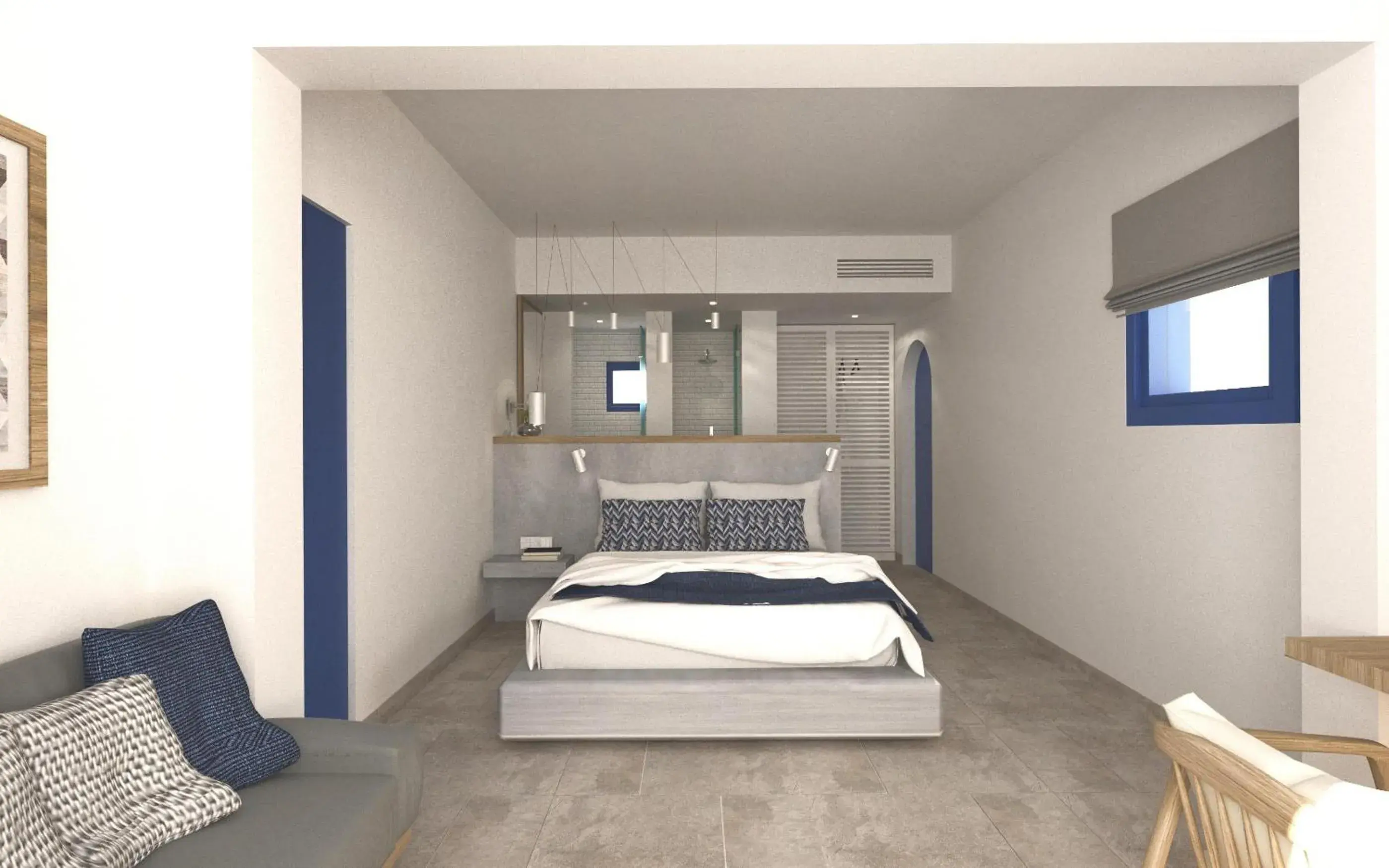 Photo of the whole room, Bed in The Aeolos Beach Hotel Photo of the whole room, Bed in The Aeolos Beach Hotel