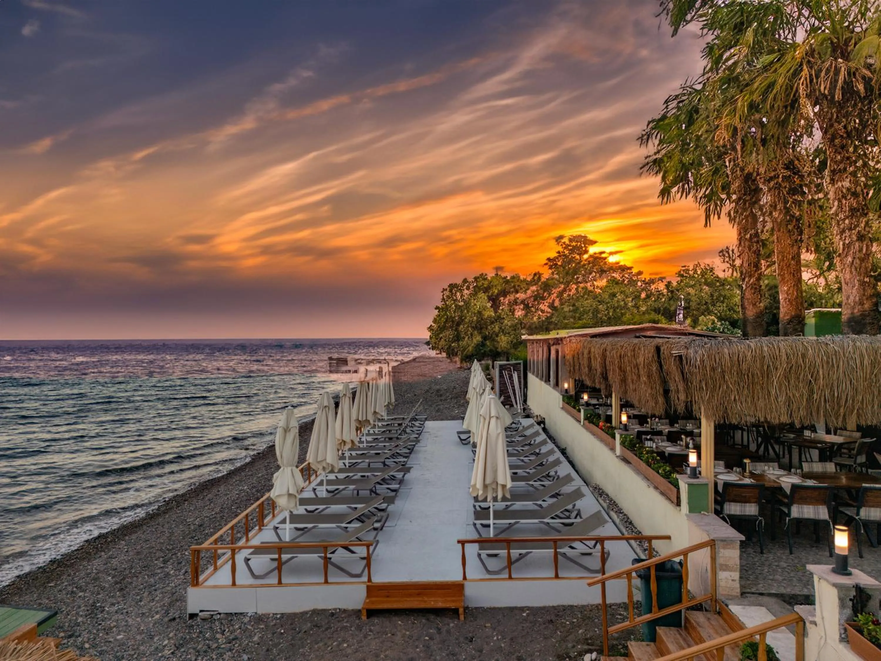 Beach in Kayalar Blue Beach Hotel