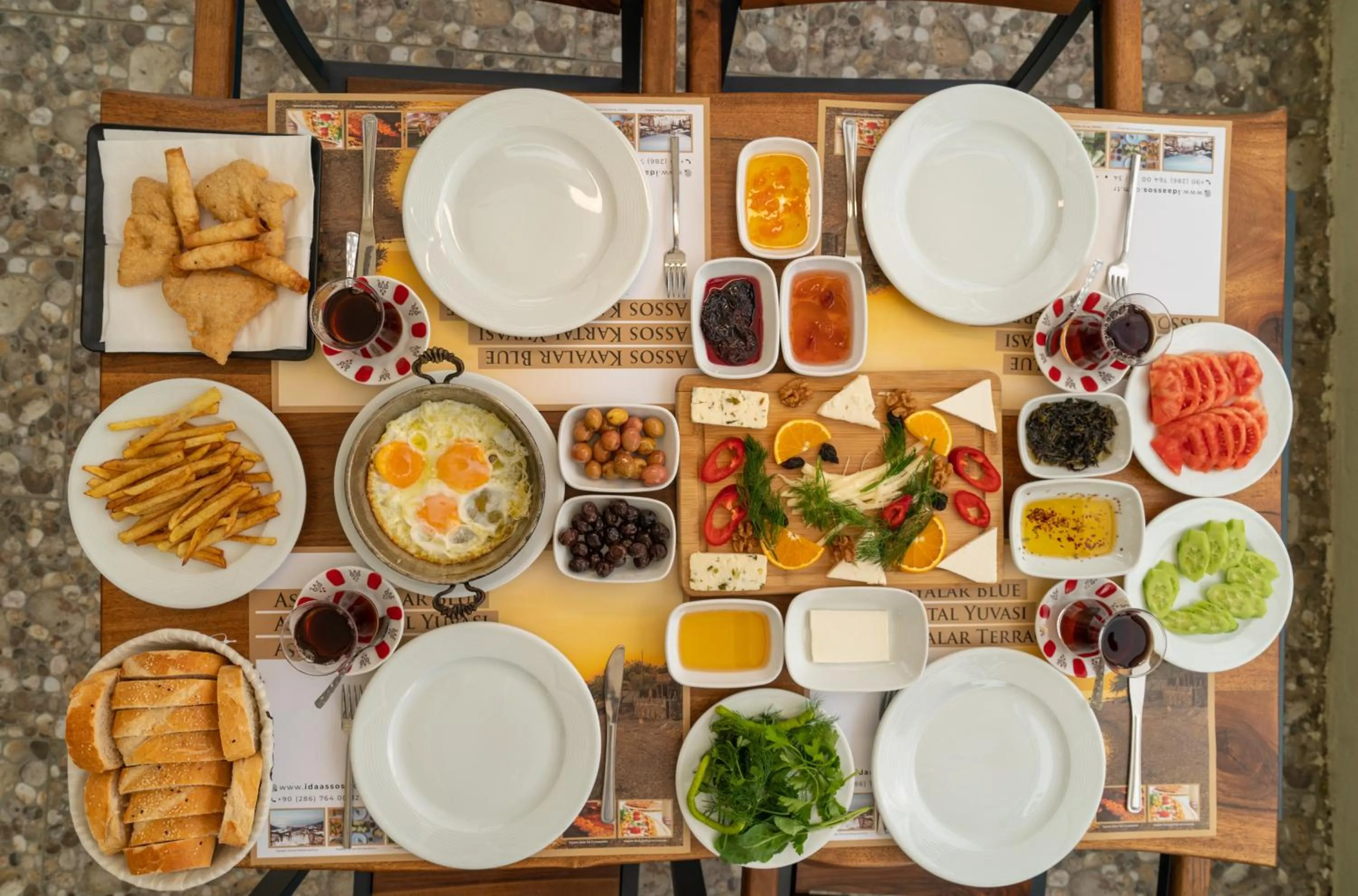 Breakfast in Kayalar Blue Beach Hotel