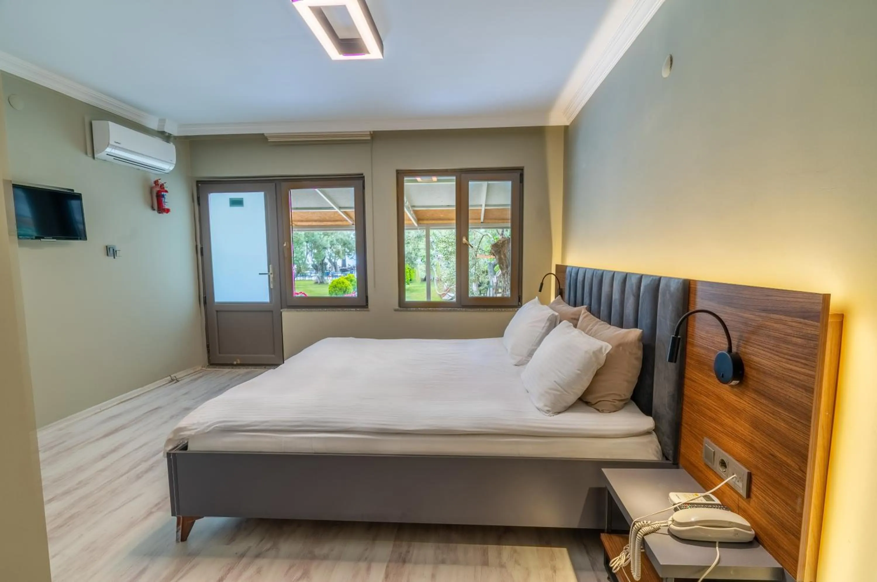 Photo of the whole room, Bed in Kayalar Blue Beach Hotel